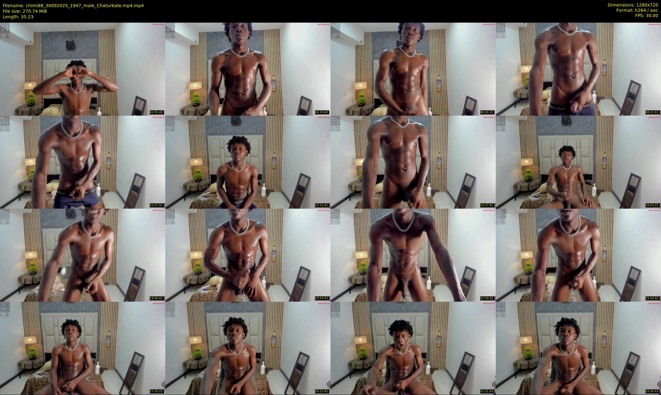 chimi88 — 36 minute Chaturbate male cam show recording, 720p, Sep 30, 2025