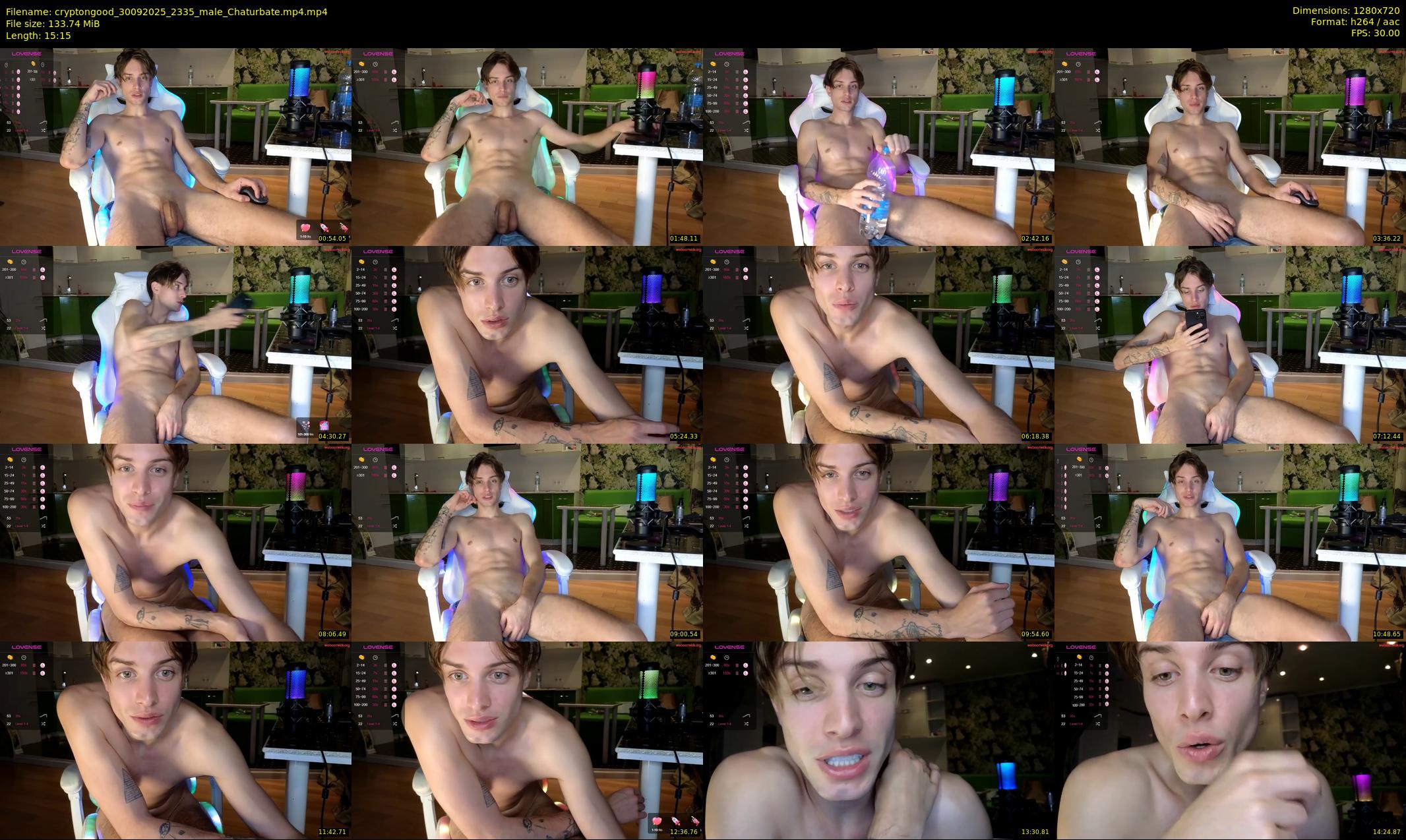 cryptongood — 16 minute Chaturbate male cam show recording, 720p, Sep 30, 2025