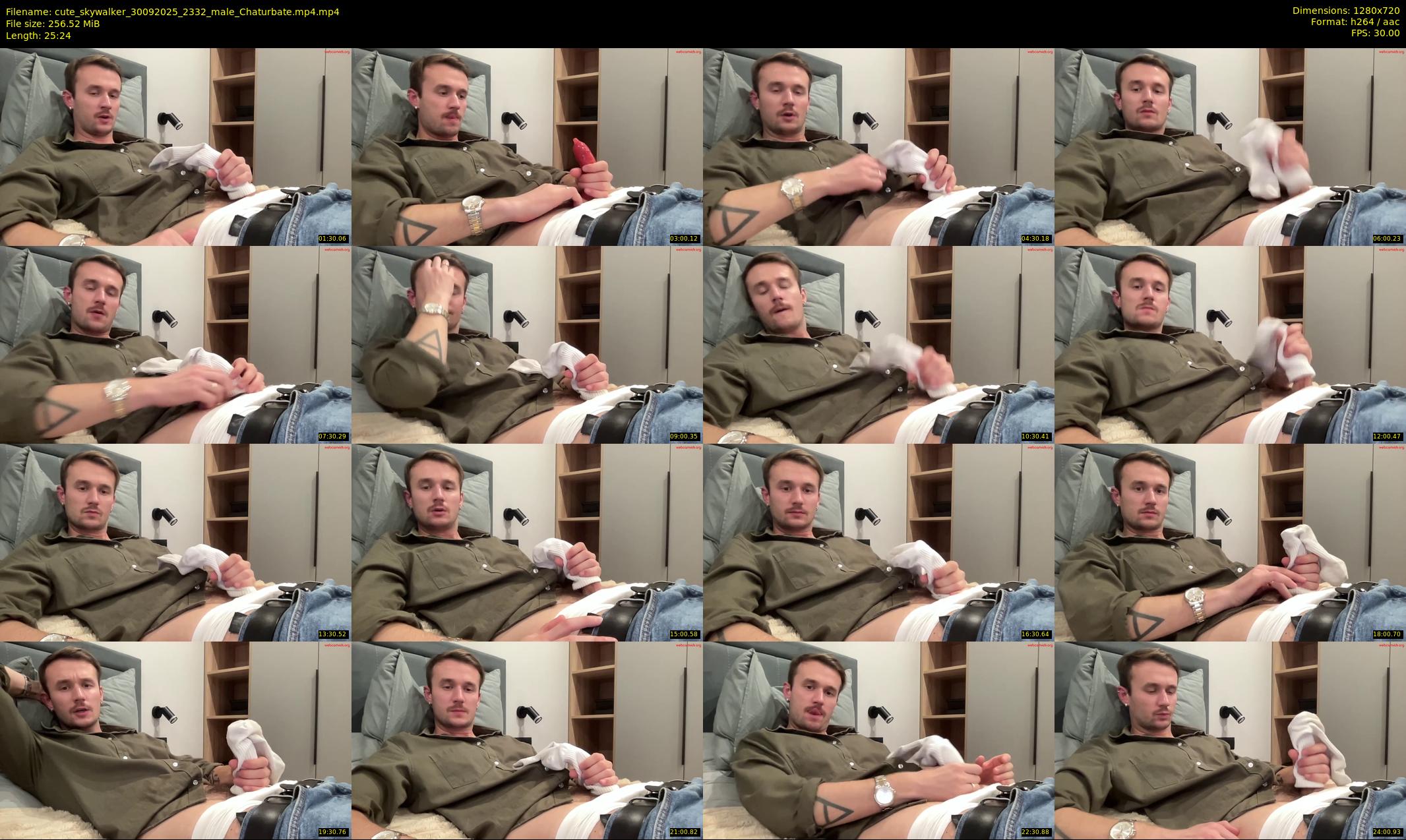 cute_skywalker — 26 minute Chaturbate male cam show recording, 720p, Sep 30, 2025