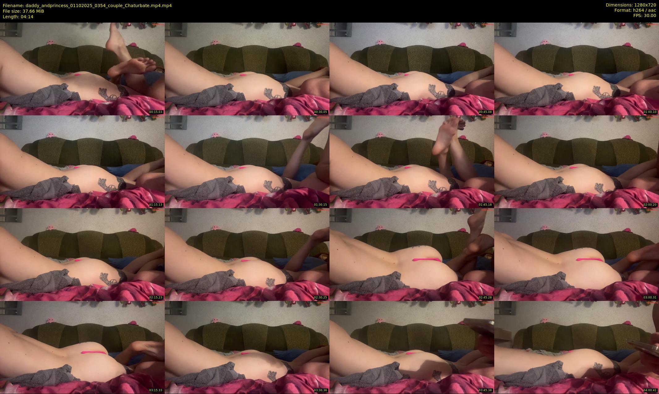 daddy_andprincess — 5 minute Chaturbate couple cam show recording, 720p, Oct 1, 2025