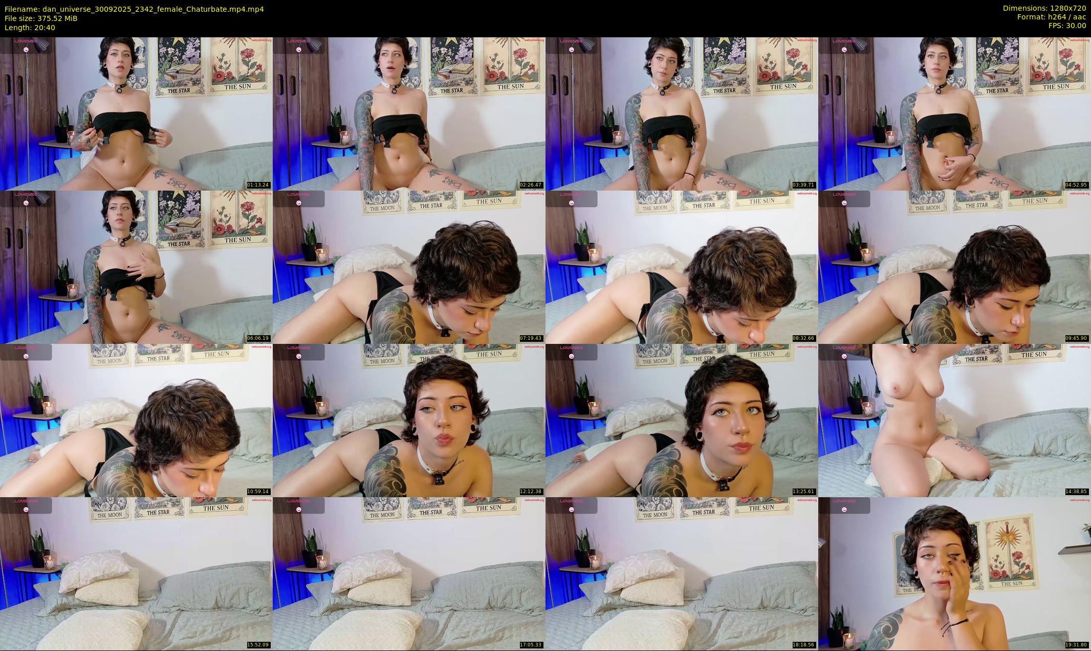 dan_universe — 21 minute Chaturbate female cam show recording, 720p, Sep 30, 2025