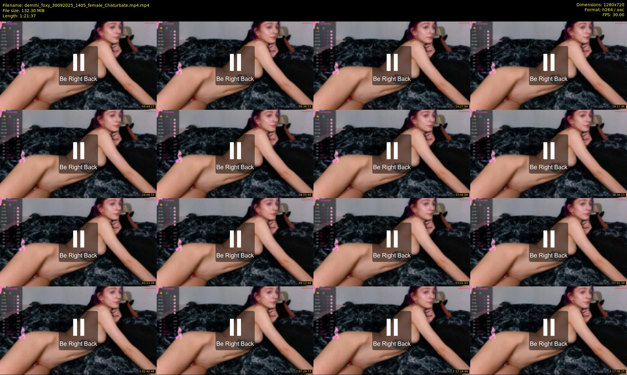 demmi_foxy — 82 minute Chaturbate couple cam show recording, 720p, Sep 30, 2025