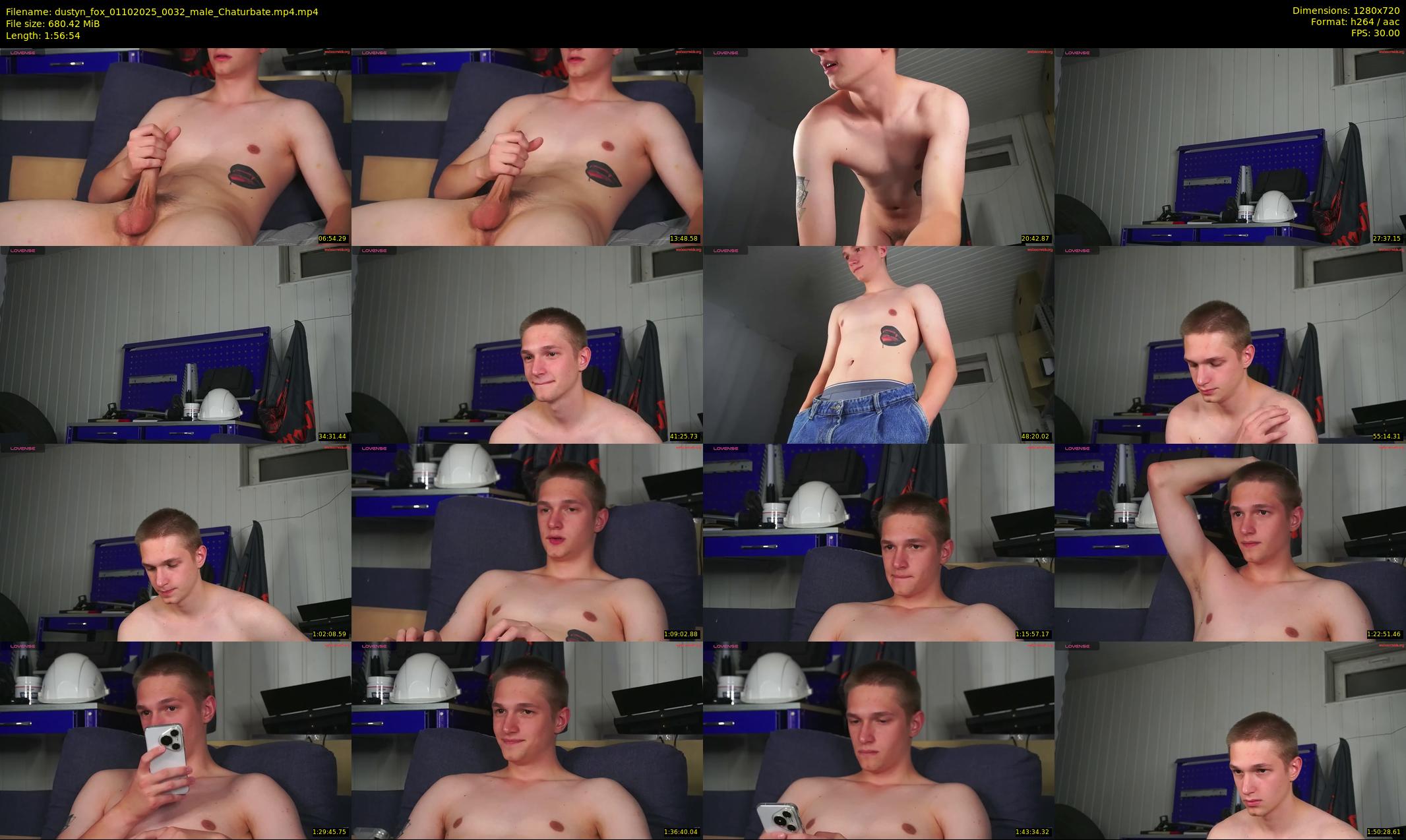 dustyn_fox — 117 minute Chaturbate male cam show recording, 720p, Oct 1, 2025