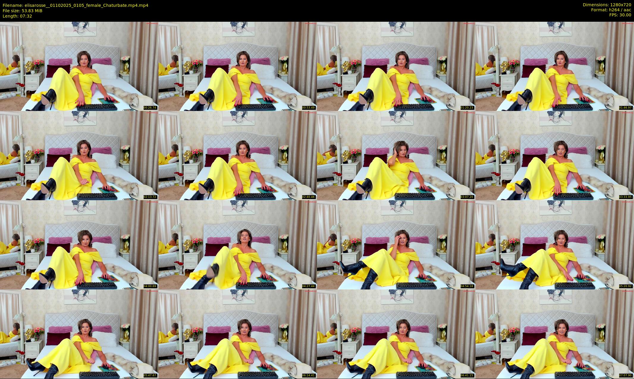 elisarosse_ — 8 minute Chaturbate female cam show recording, 720p, Oct 1, 2025