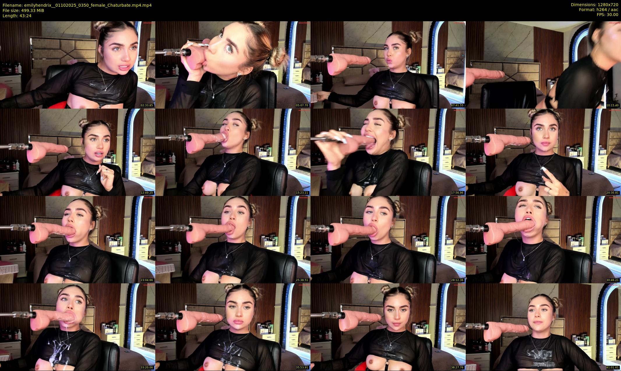 emilyhendrix_ — 44 minute Chaturbate couple cam show recording, 720p, Oct 1, 2025