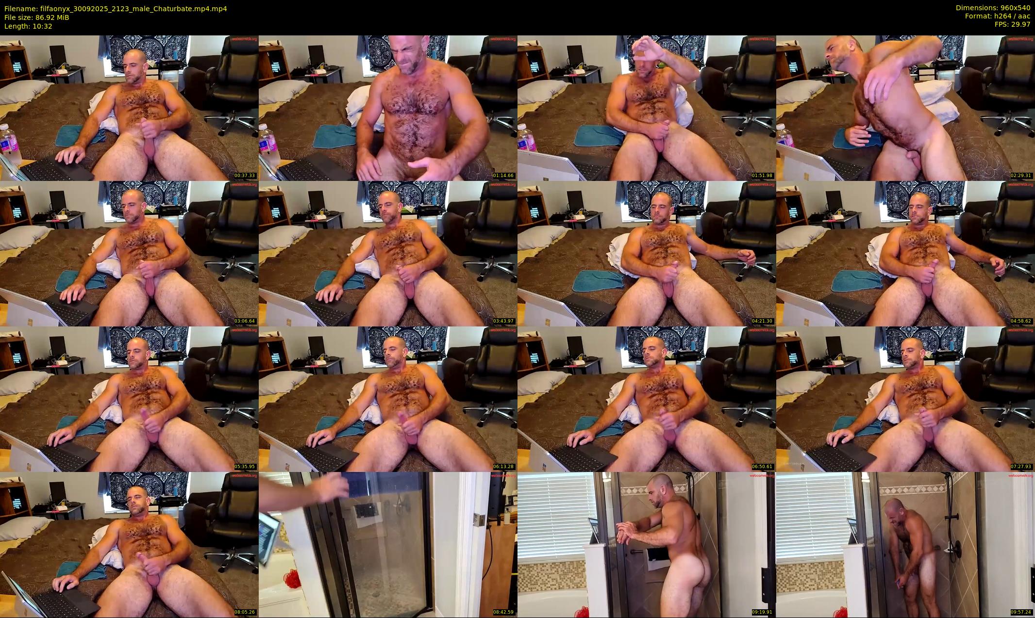 filfaonyx — 11 minute Chaturbate male cam show recording, 480p, Sep 30, 2025