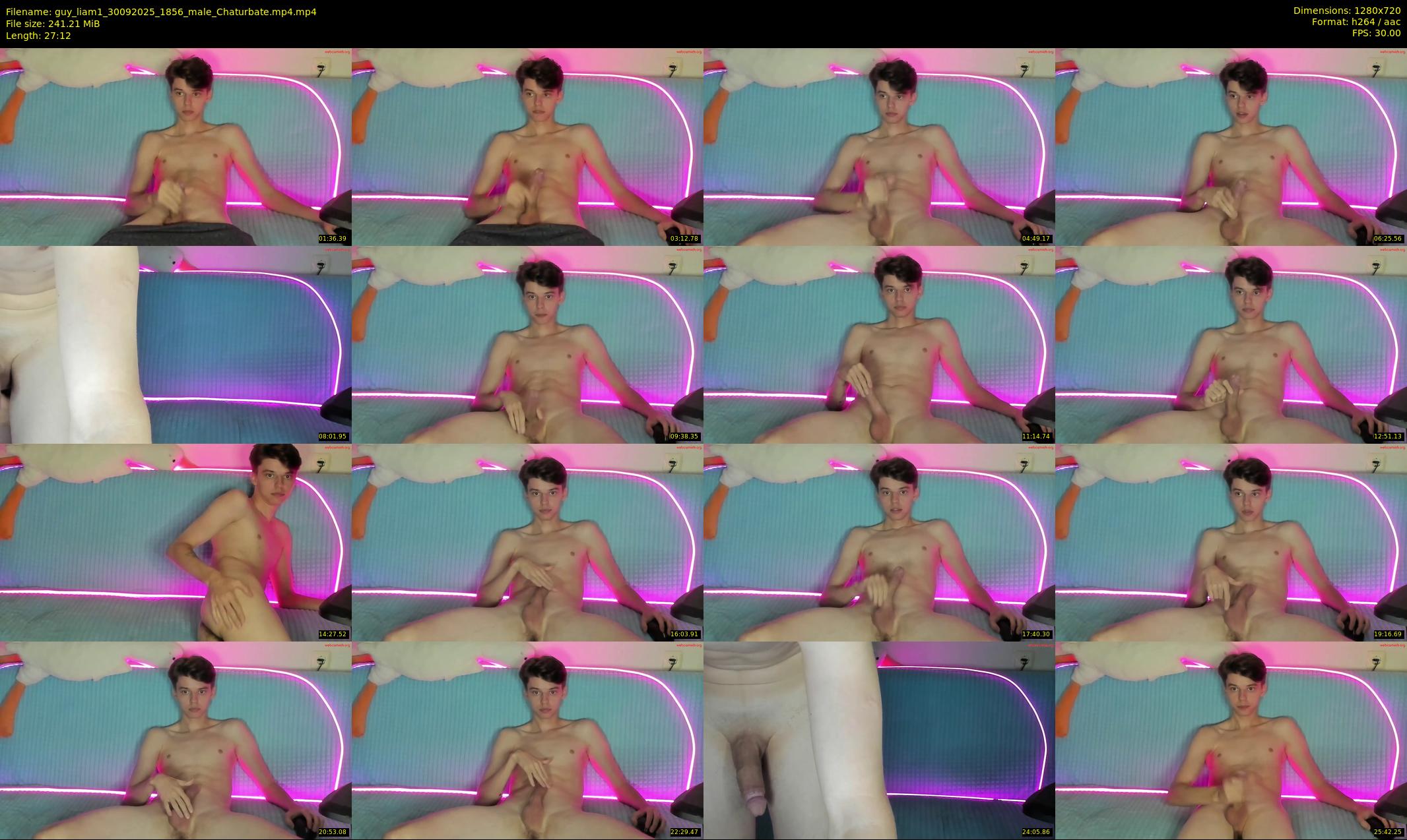 guy_liam1 — 28 minute Chaturbate male cam show recording, 720p, Sep 30, 2025