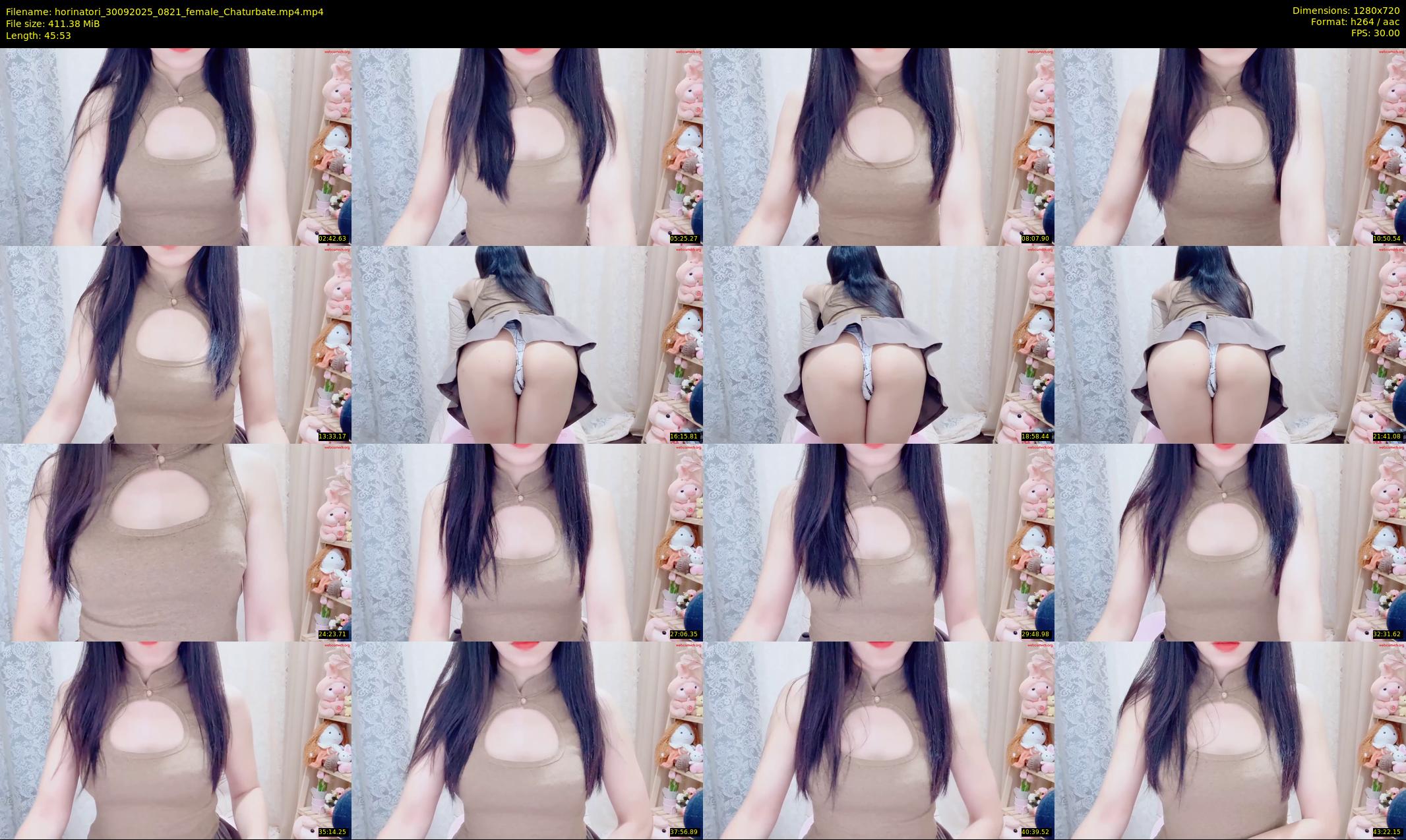 horinatori — 46 minute Chaturbate female cam show recording, 720p, Sep 30, 2025