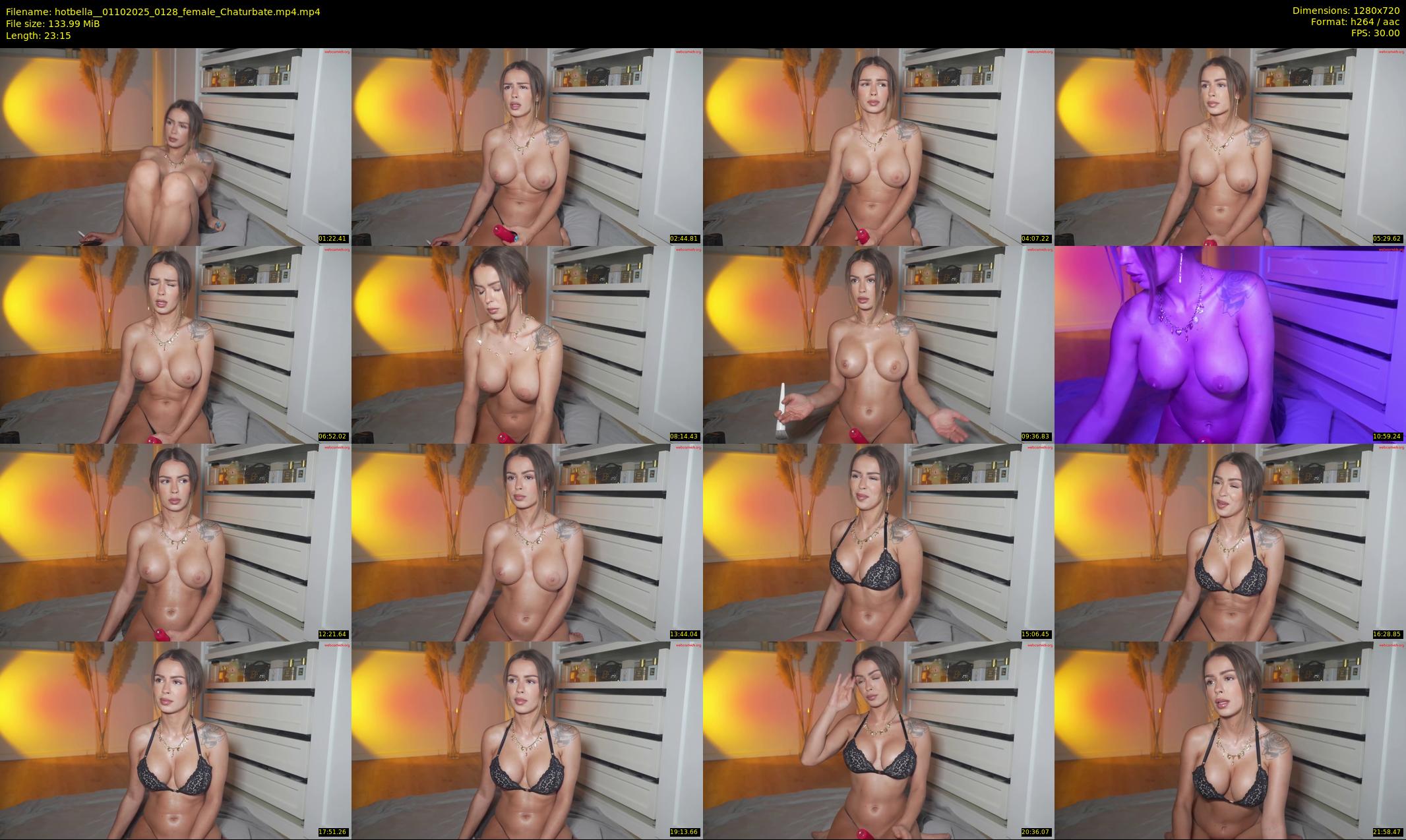 hotbella_ — 24 minute Chaturbate female cam show recording, 720p, Oct 1, 2025