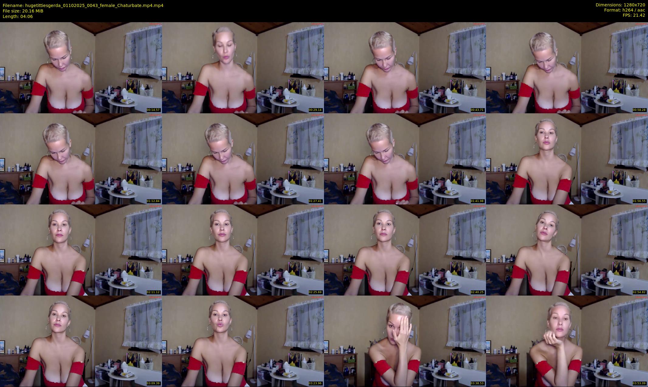 hugetittiesgerda — 5 minute Chaturbate female cam show recording, 720p, Oct 1, 2025