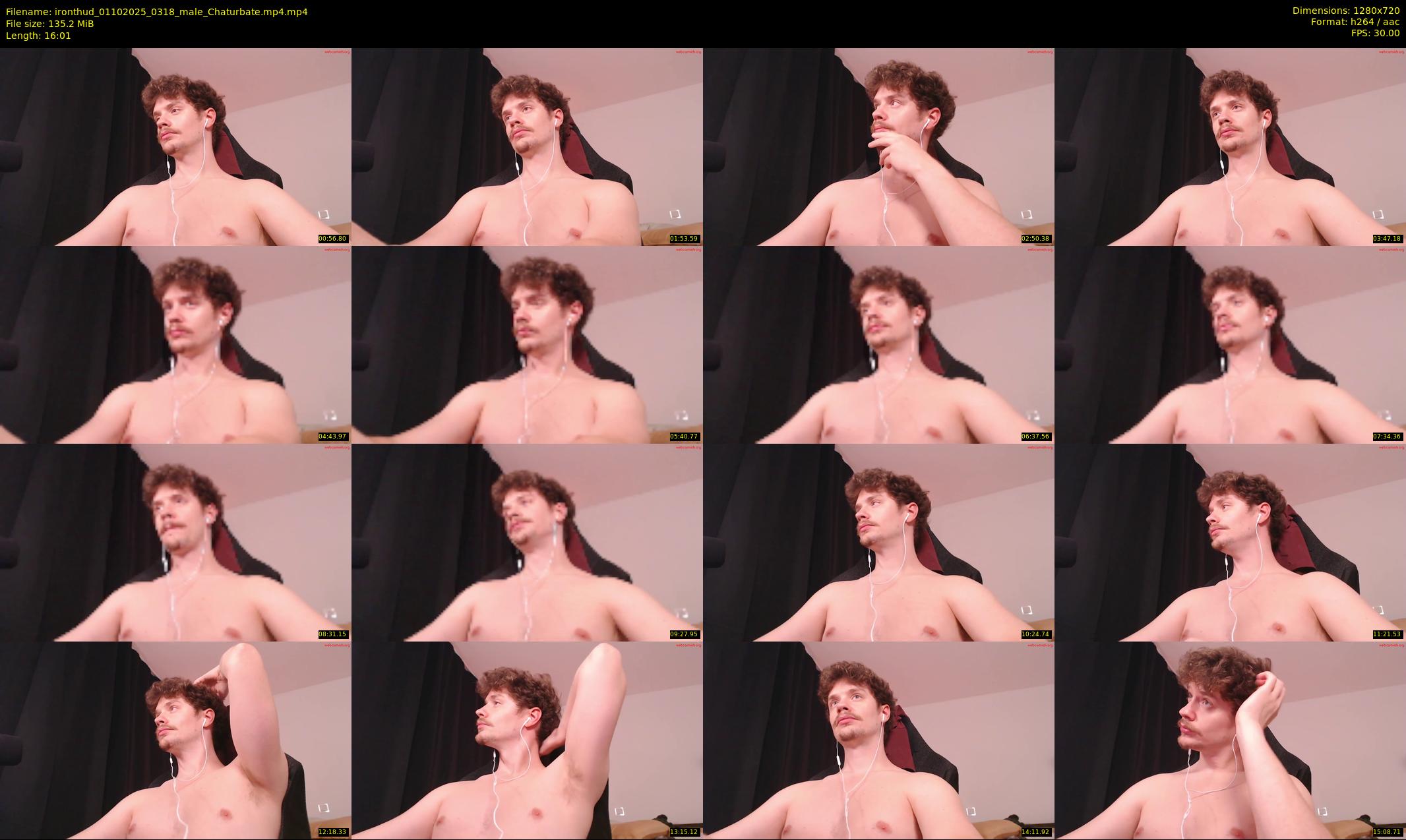ironthud — 17 minute Chaturbate male cam show recording, 720p, Oct 1, 2025