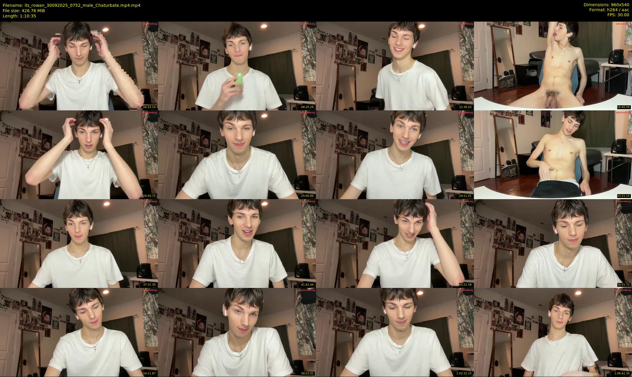 its_rowan — 71 minute Chaturbate male cam show recording, 480p, Sep 30, 2025