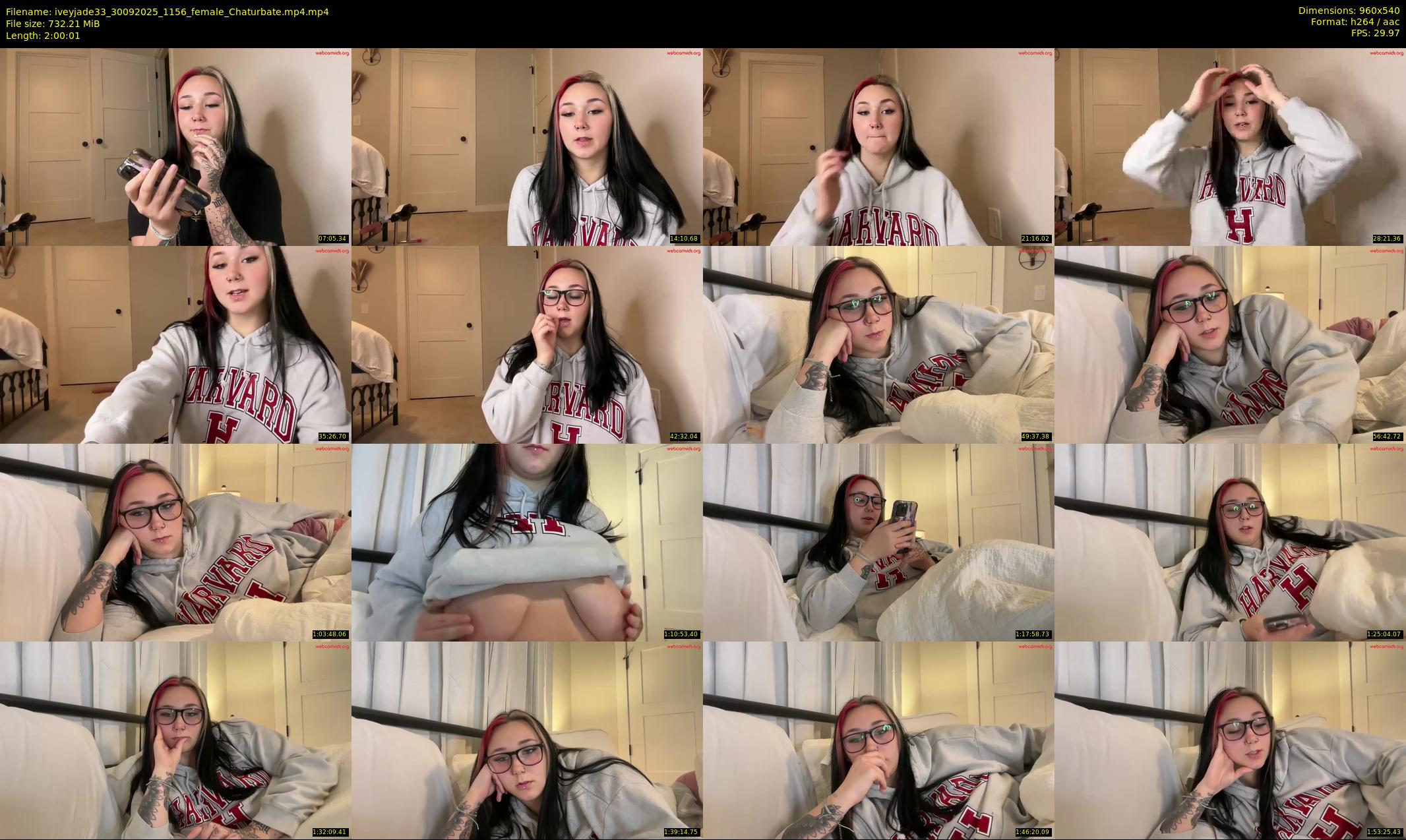 iveyjade33 — 121 minute Chaturbate female cam show recording, 480p, Sep 30, 2025