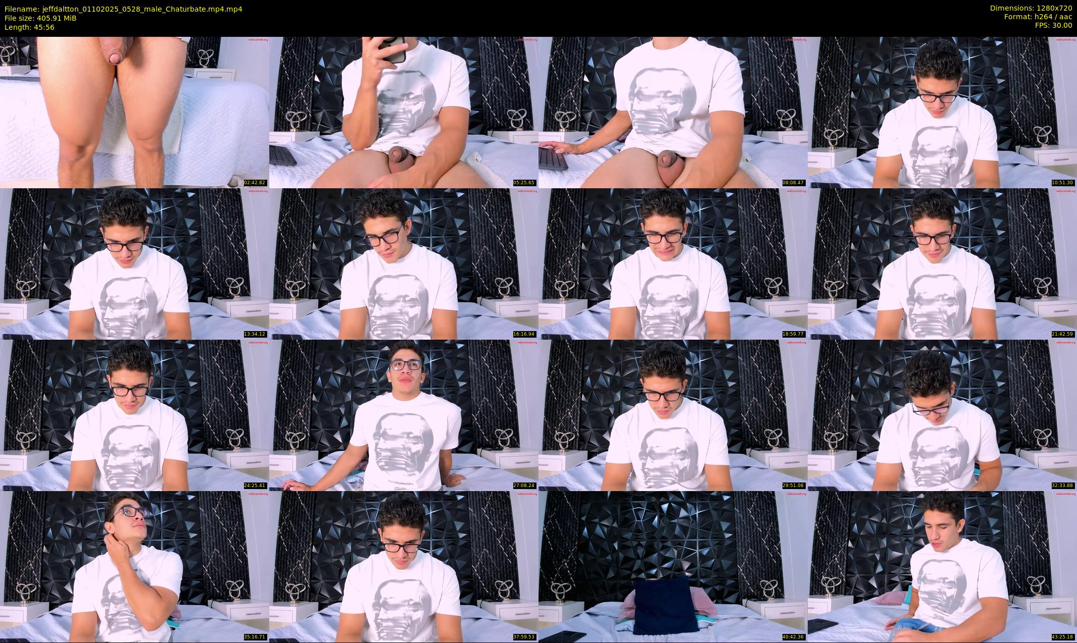 jeffdaltton — 46 minute Chaturbate male cam show recording, 720p, Oct 1, 2025