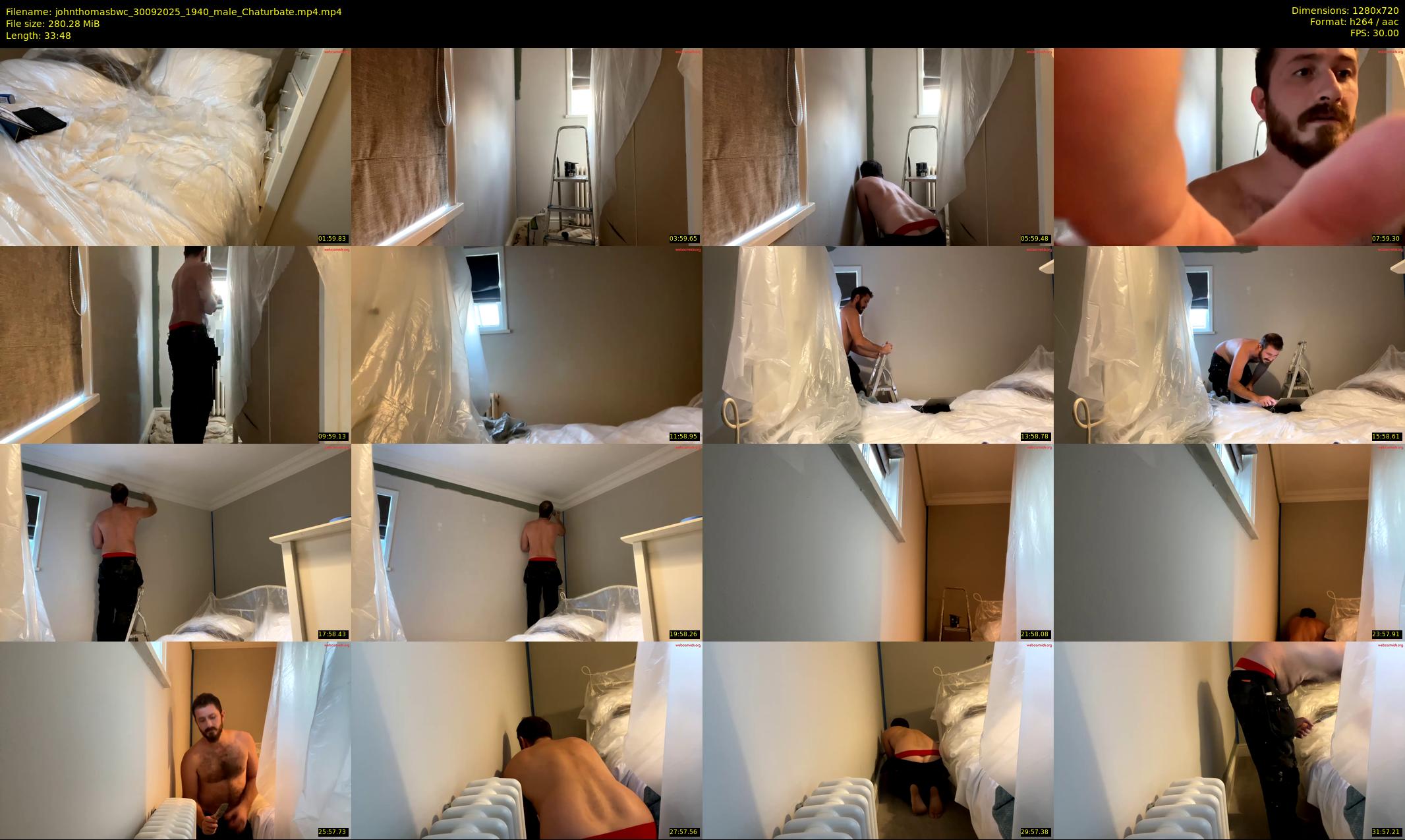 johnthomasbwc — 34 minute Chaturbate male cam show recording, 720p, Sep 30, 2025