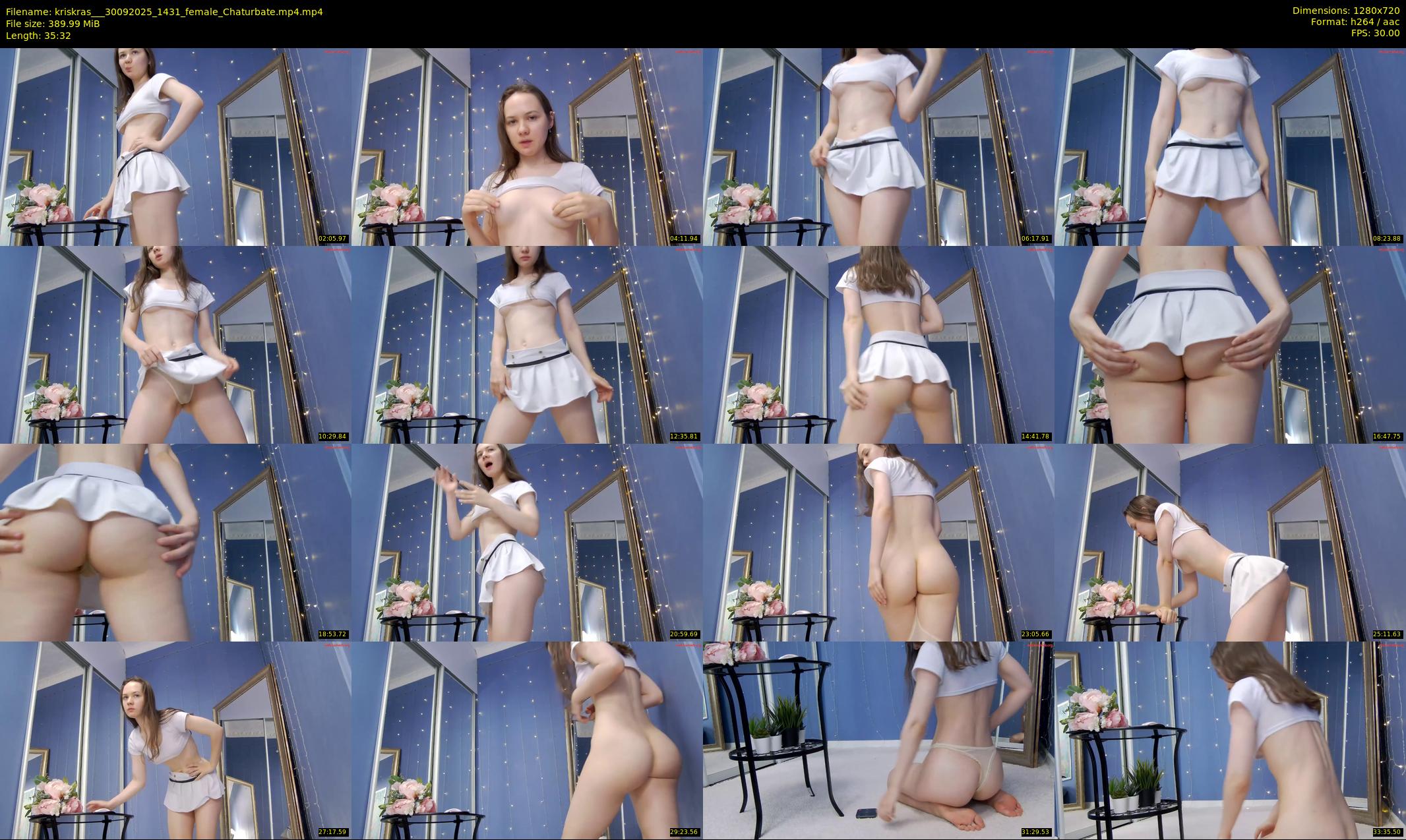 kriskras__ — 36 minute Chaturbate female cam show recording, 720p, Sep 30, 2025