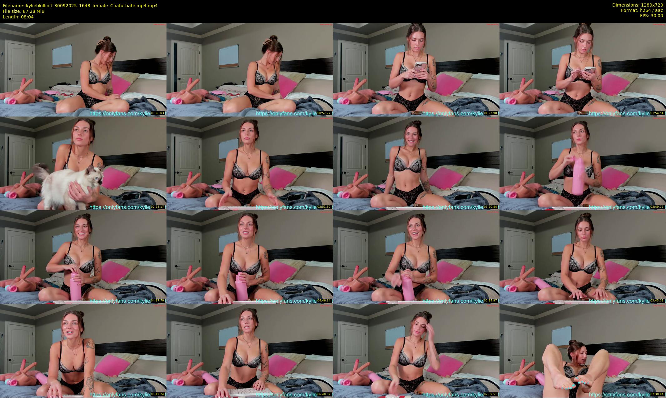 kyliebkillinit — 9 minute Chaturbate female cam show recording, 720p, Sep 30, 2025