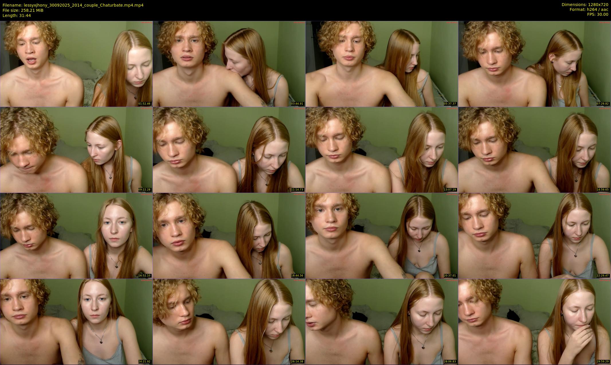 lessyxjhony — 32 minute Chaturbate couple cam show recording, 720p, Sep 30, 2025