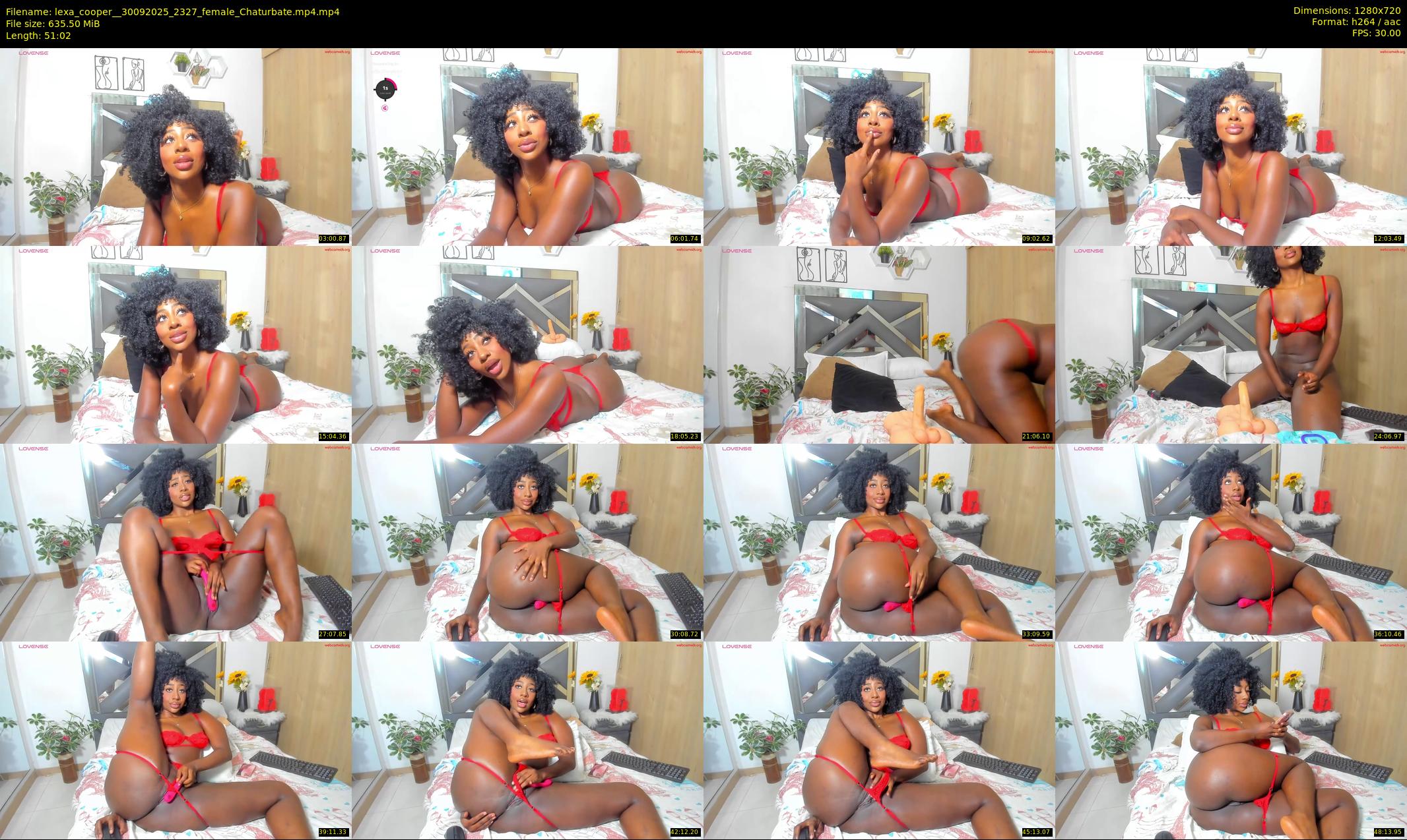lexa_cooper_ — 52 minute Chaturbate female cam show recording, 720p, Sep 30, 2025