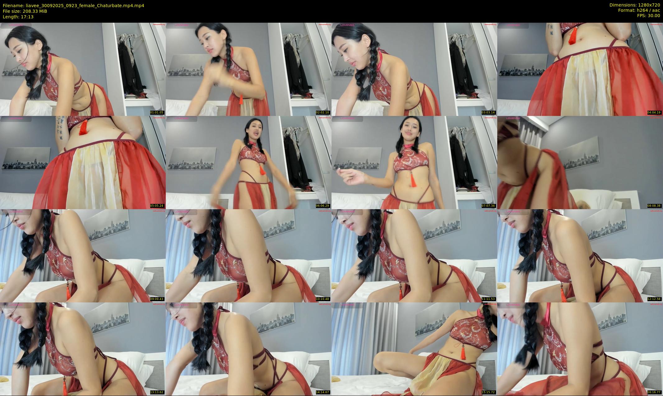 liavee — 18 minute Chaturbate female cam show recording, 720p, Sep 30, 2025