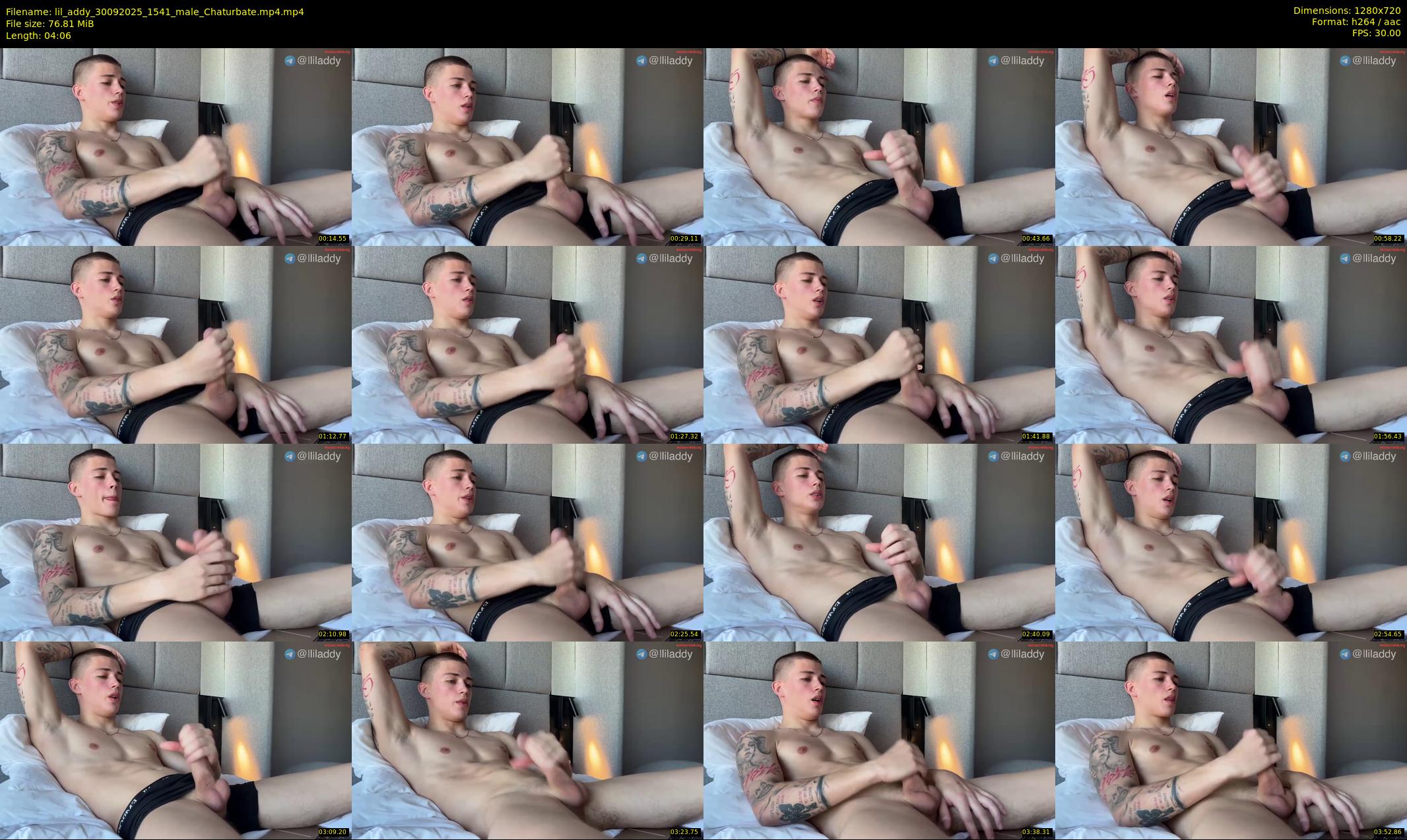 lil_addy — 5 minute Chaturbate male cam show recording, 720p, Sep 30, 2025