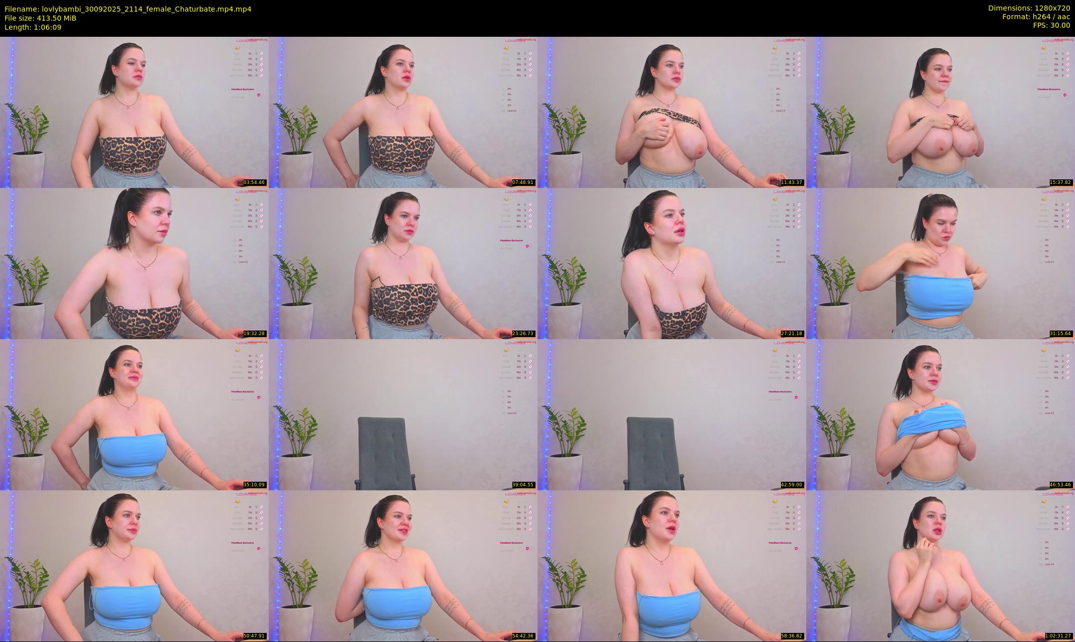 lovlybambi — 67 minute Chaturbate female cam show recording, 720p, Sep 30, 2025