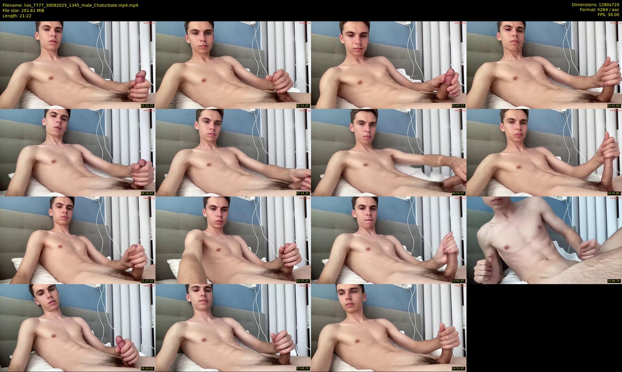 luis_7777 — 22 minute Chaturbate male cam show recording, 720p, Sep 30, 2025