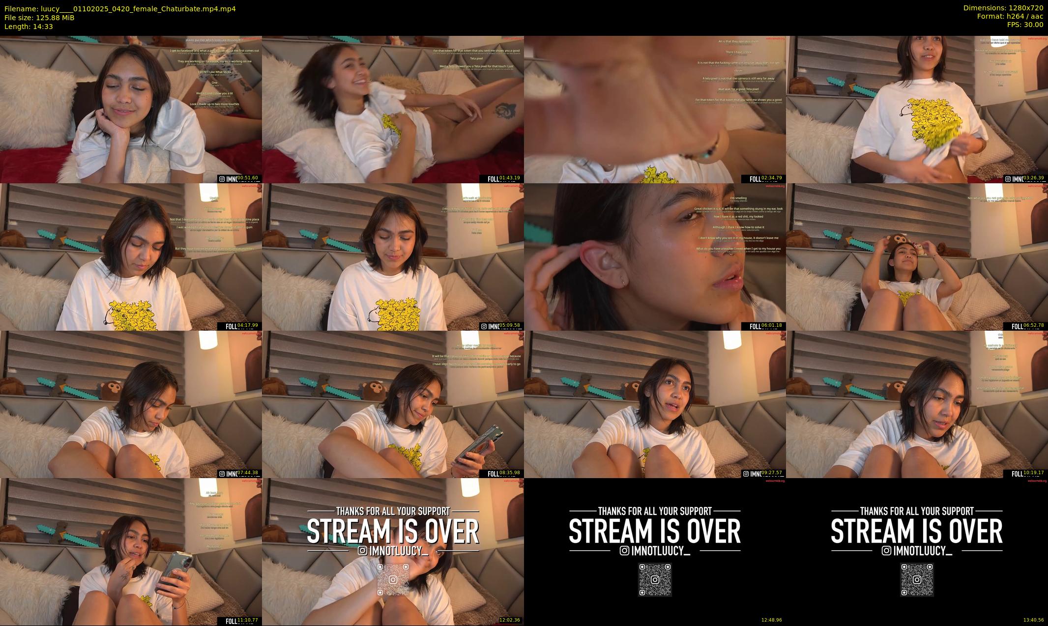 luucy___ — 15 minute Chaturbate female cam show recording, 720p, Oct 1, 2025