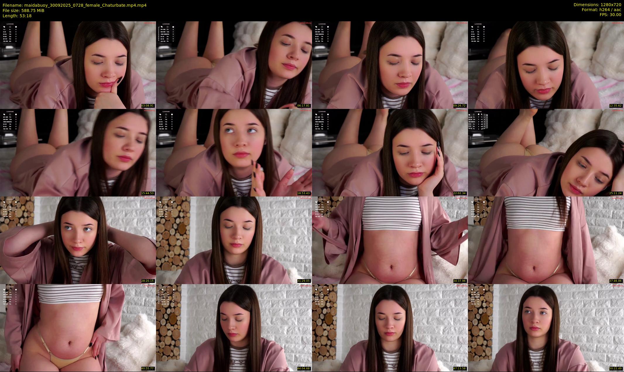 maidabuoy — 54 minute Chaturbate female cam show recording, 720p, Sep 30, 2025