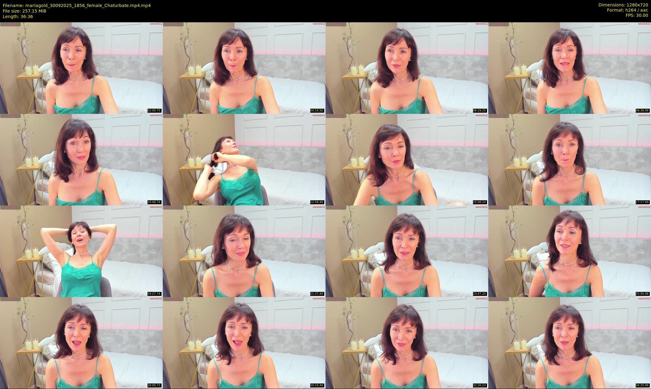 mariagold — 37 minute Chaturbate female cam show recording, 720p, Sep 30, 2025