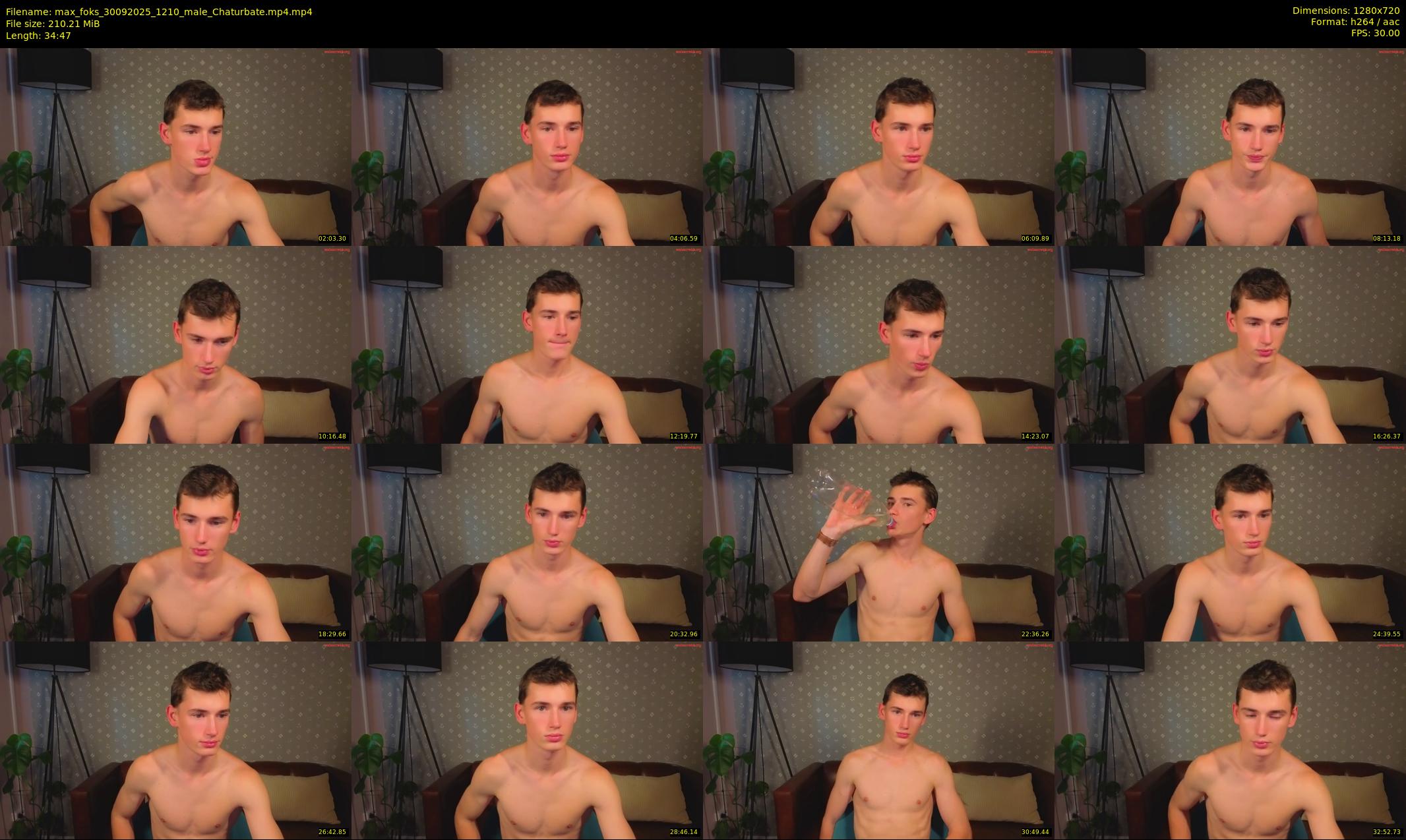 max_foks — 35 minute Chaturbate male cam show recording, 720p, Sep 30, 2025