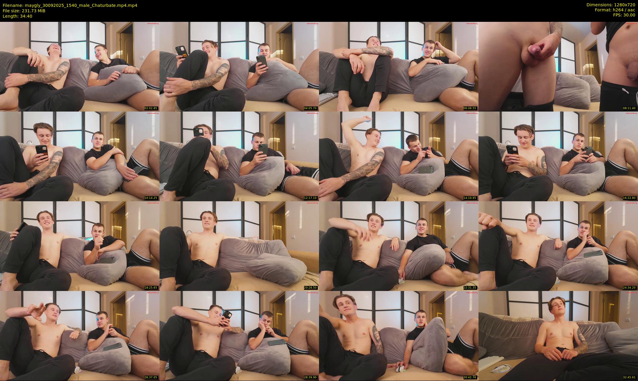 maygly — 35 minute Chaturbate male cam show recording, 720p, Sep 30, 2025