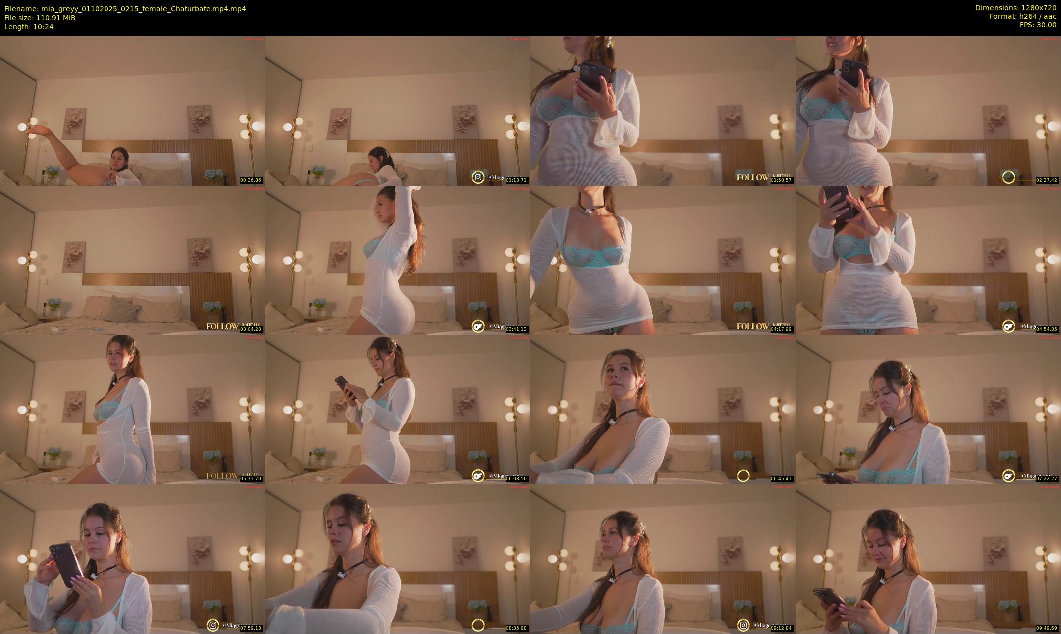 mia_greyy — 11 minute Chaturbate female cam show recording, 720p, Oct 1, 2025