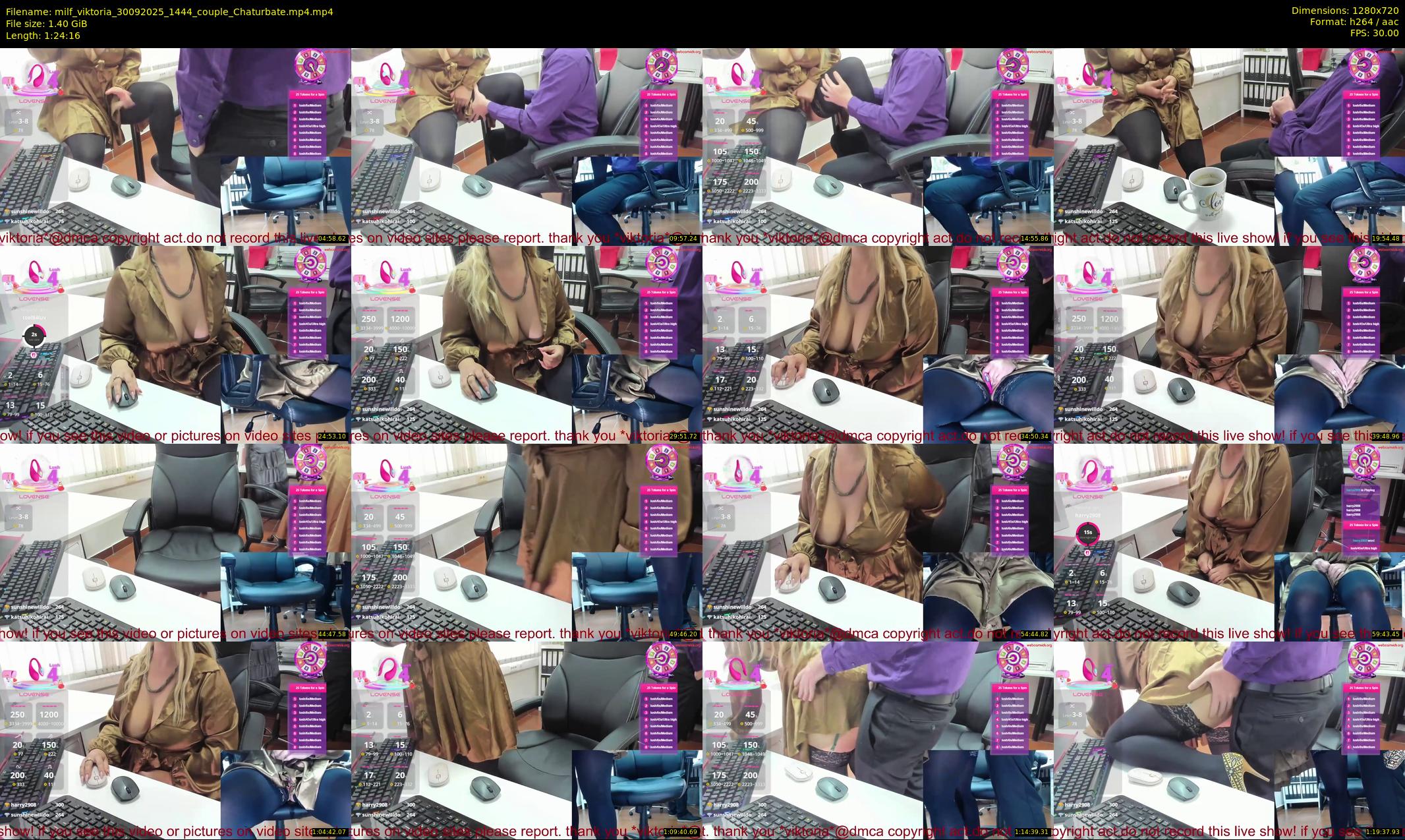 milf_viktoria — 85 minute Chaturbate female cam show recording, 720p, Sep 30, 2025