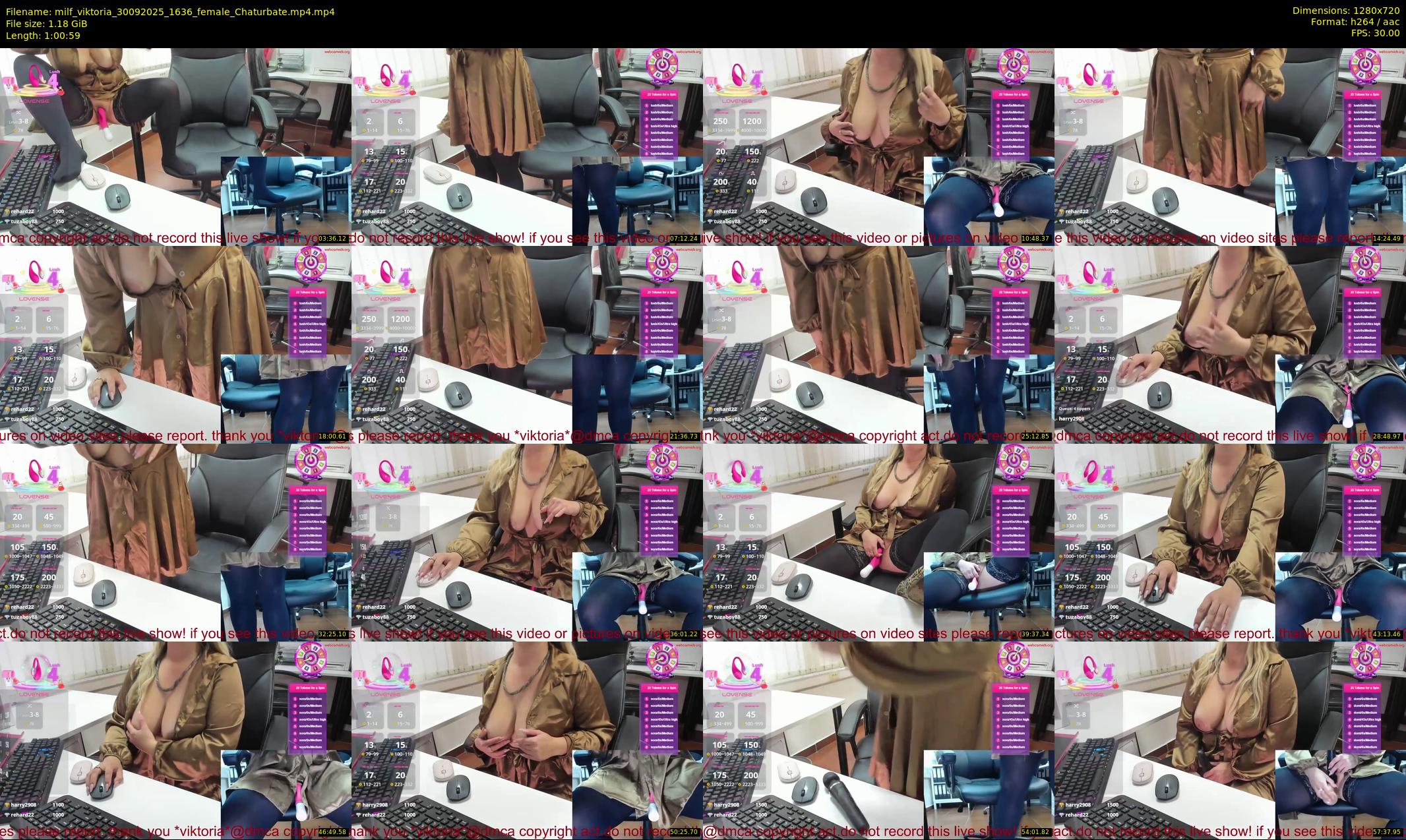 milf_viktoria — 61 minute Chaturbate female cam show recording, 720p, Sep 30, 2025