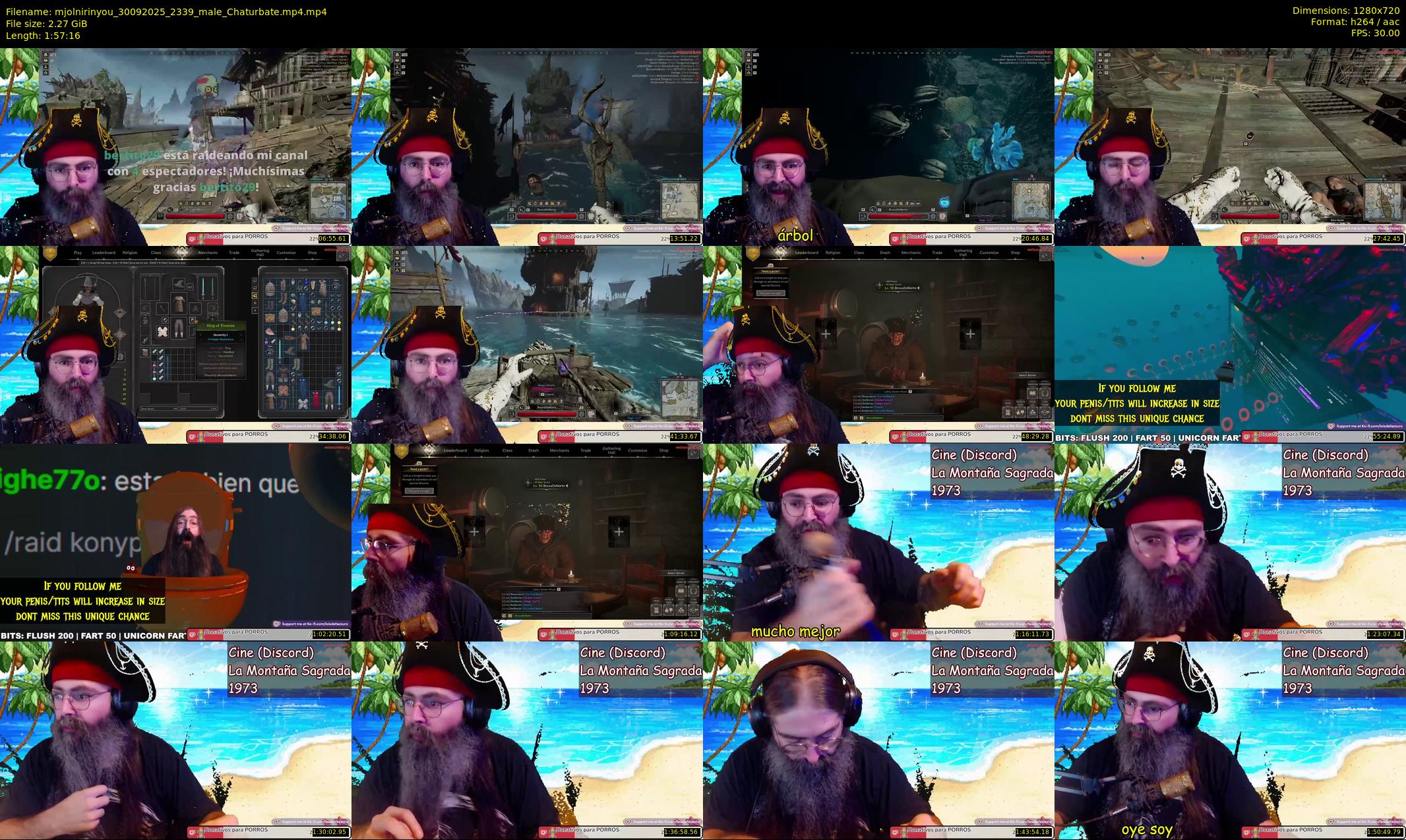 mjolnirinyou — 118 minute Chaturbate male cam show recording, 720p, Sep 30, 2025