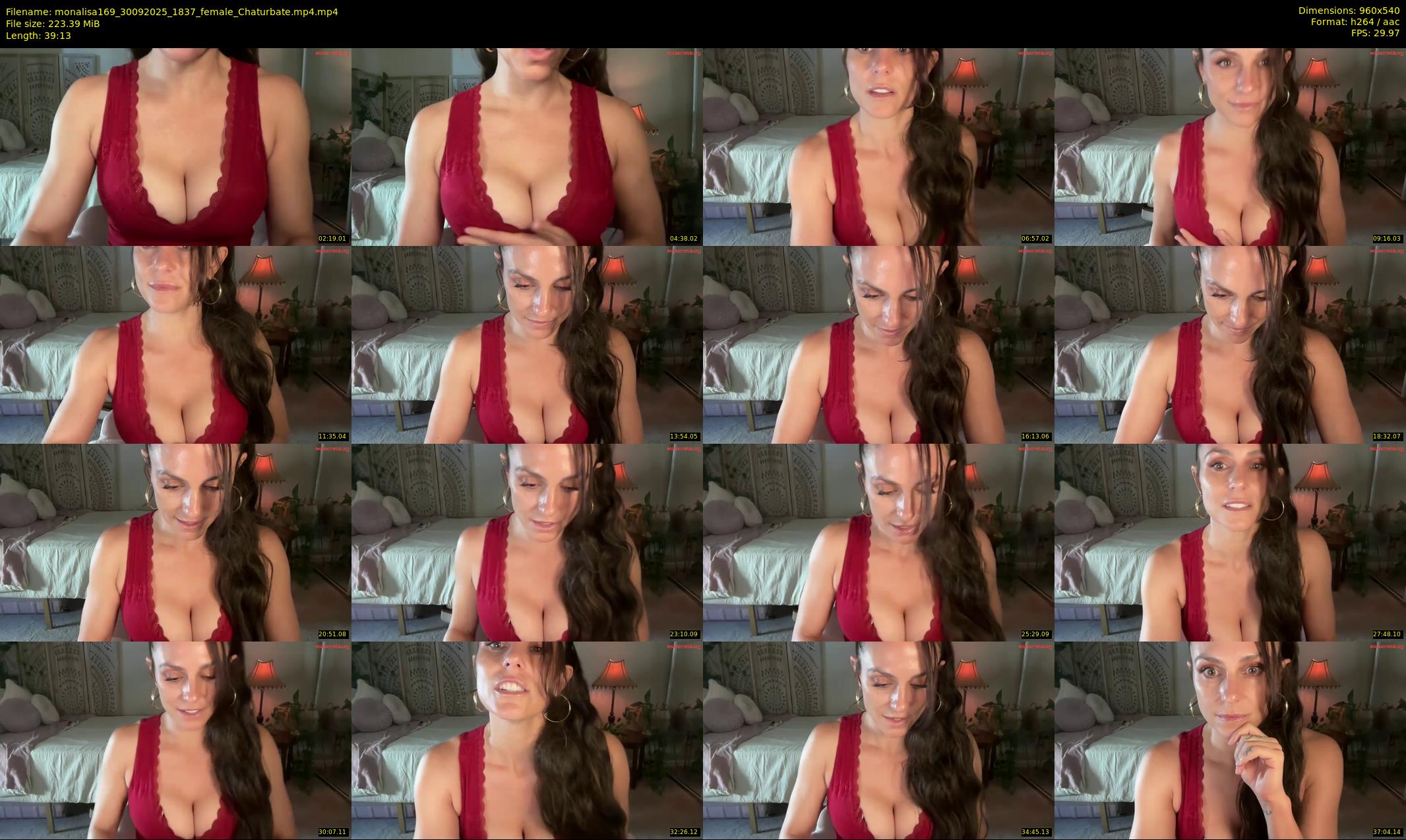 monalisa169 — 40 minute Chaturbate female cam show recording, 480p, Sep 30, 2025