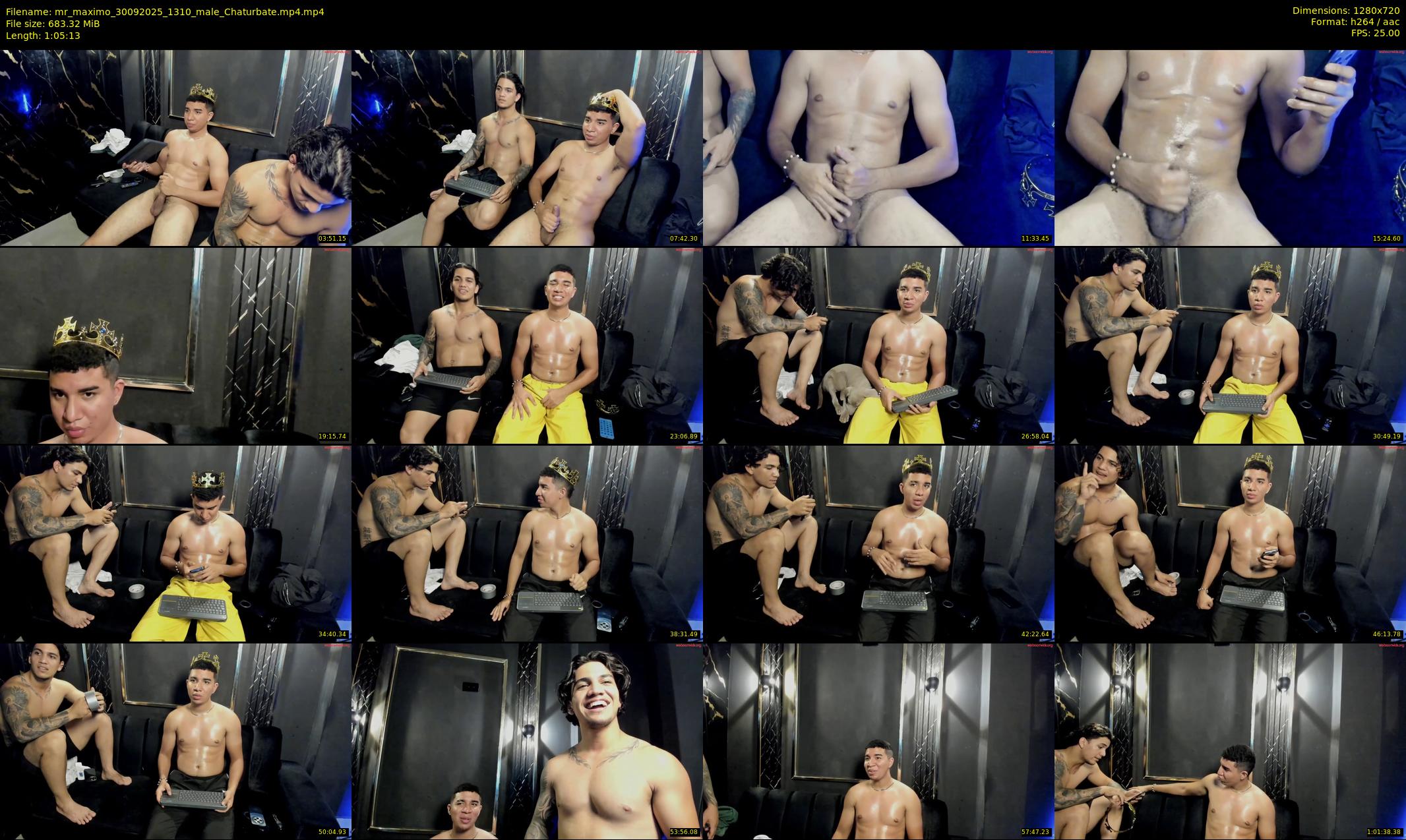 mr_maximo — 66 minute Chaturbate male cam show recording, 720p, Sep 30, 2025