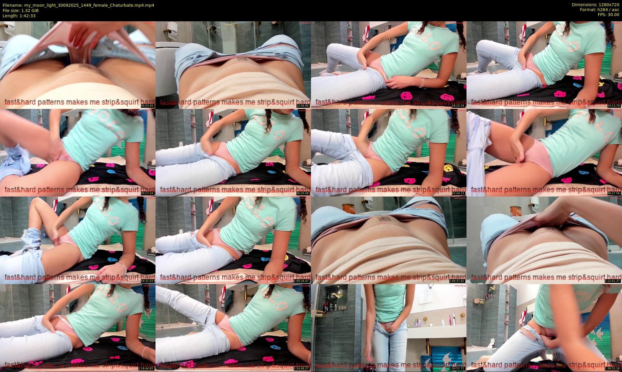 my_moon_light — 103 minute Chaturbate female cam show recording, 720p, Sep 30, 2025