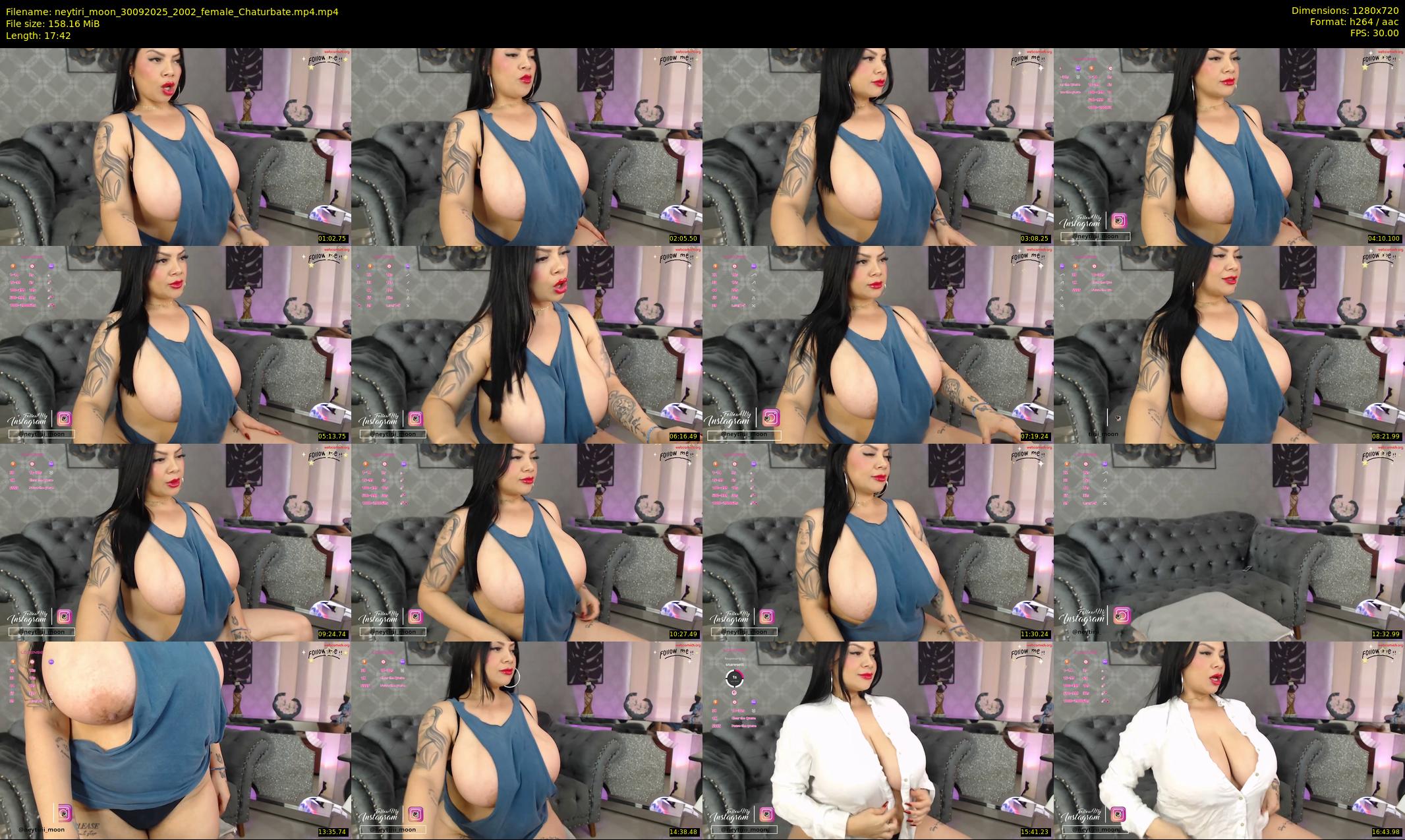 neytiri_moon — 18 minute Chaturbate female cam show recording, 720p, Sep 30, 2025