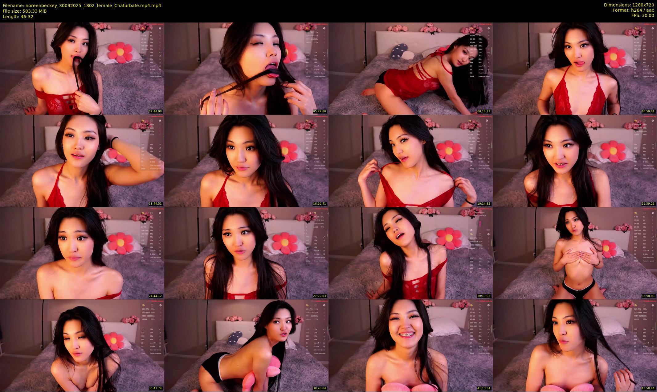 noreenbeckey — 47 minute Chaturbate female cam show recording, 720p, Sep 30, 2025