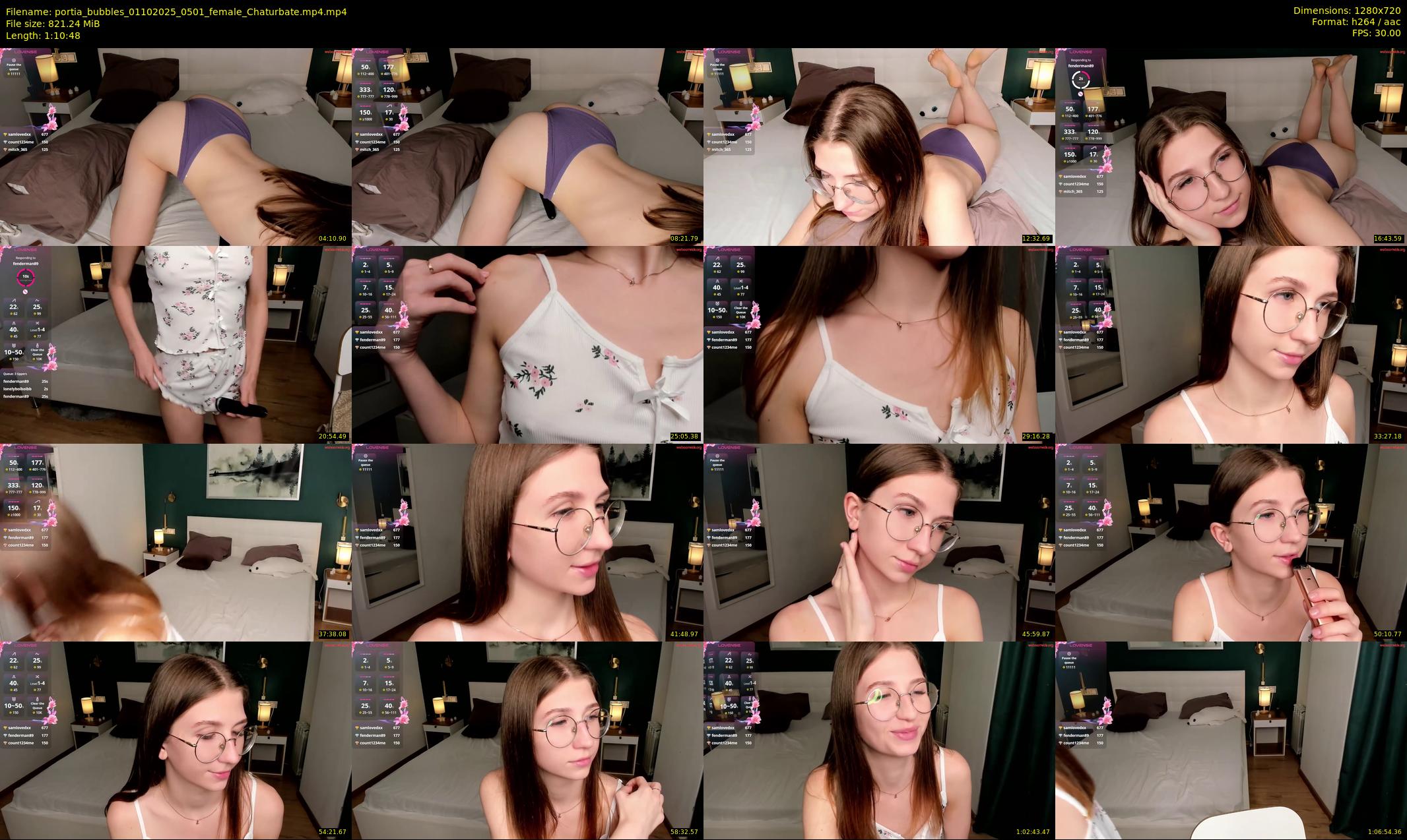 portia_bubbles — 71 minute Chaturbate female cam show recording, 720p, Oct 1, 2025