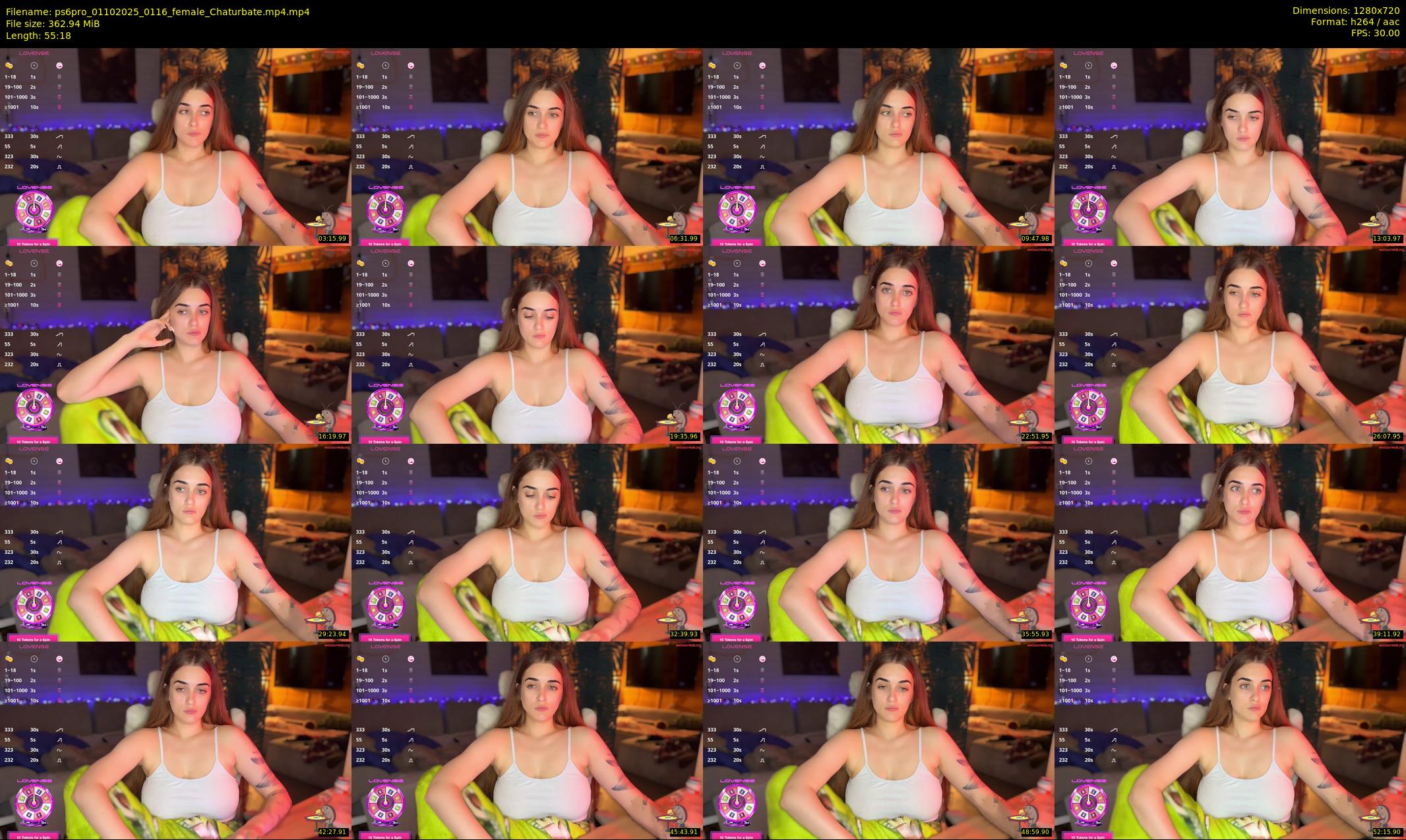ps6pro — 56 minute Chaturbate female cam show recording, 720p, Oct 1, 2025