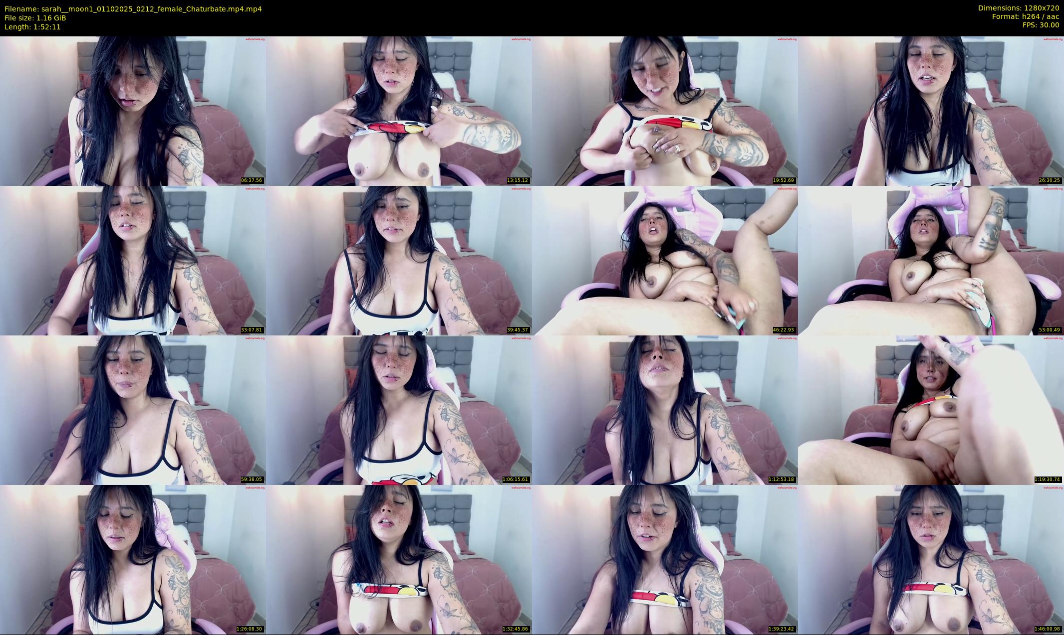 sarah__moon1 — 113 minute Chaturbate female cam show recording, 720p, Oct 1, 2025
