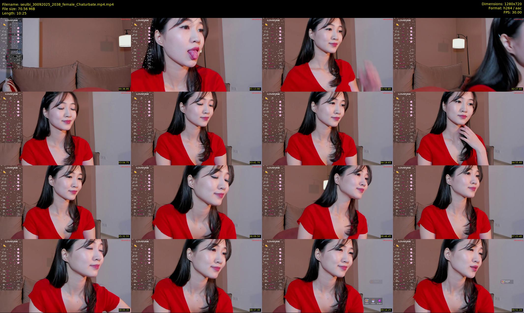 seulbi — 11 minute Chaturbate female cam show recording, 720p, Sep 30, 2025
