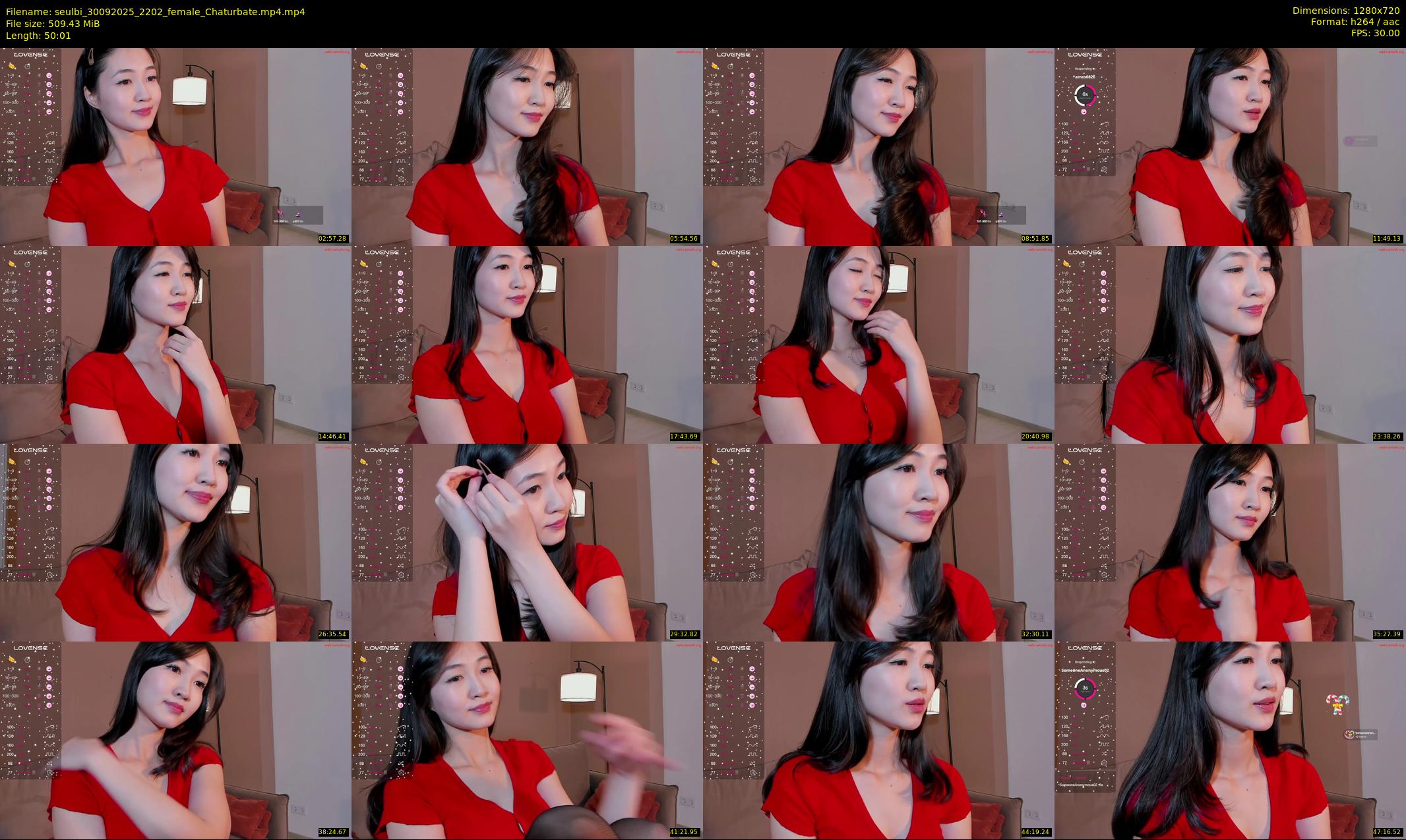 seulbi — 51 minute Chaturbate female cam show recording, 720p, Sep 30, 2025