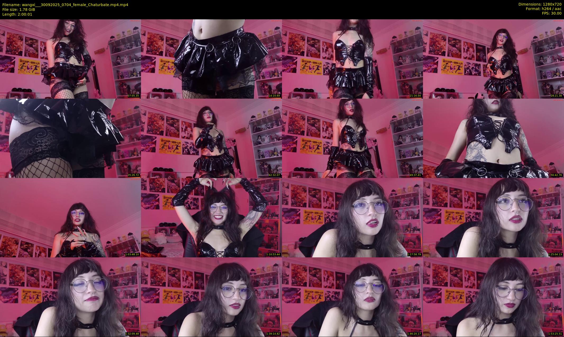 wangxi__ — 121 minute Chaturbate female cam show recording, 720p, Sep 30, 2025