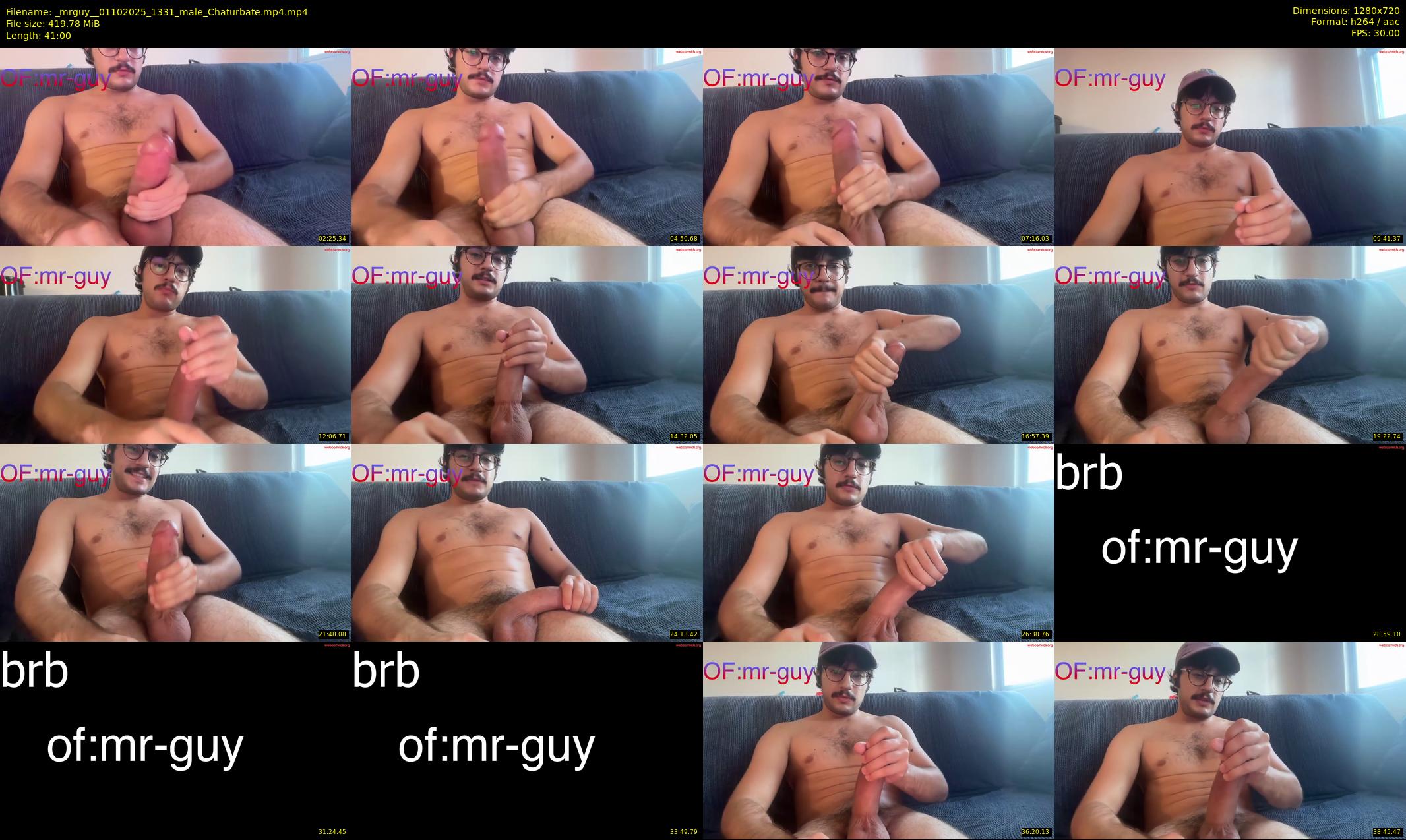 _mrguy_ — 41 minute Chaturbate male cam show recording, 720p, Oct 1, 2025