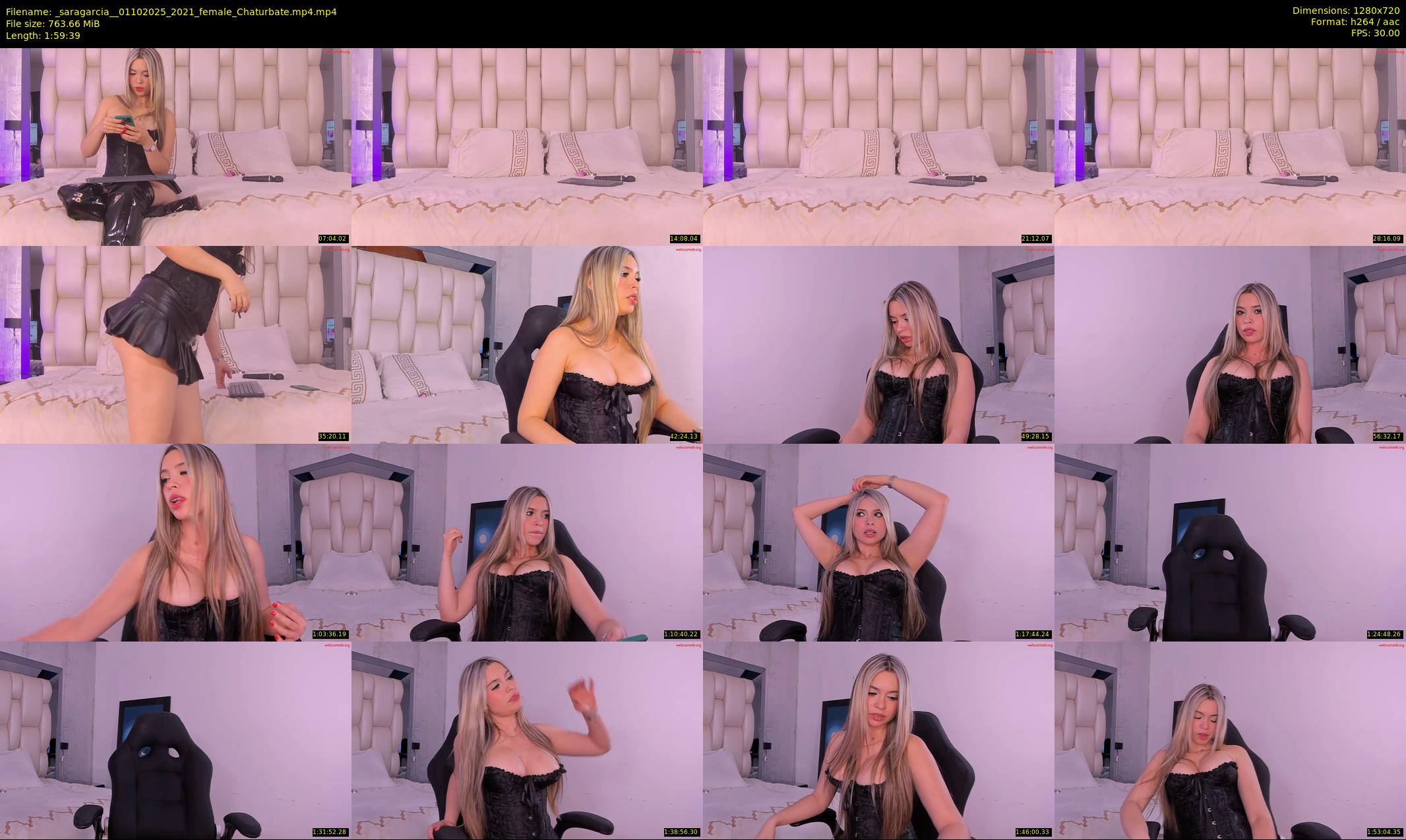 _saragarcia_ — 120 minute Chaturbate female cam show recording, 720p, Oct 1, 2025