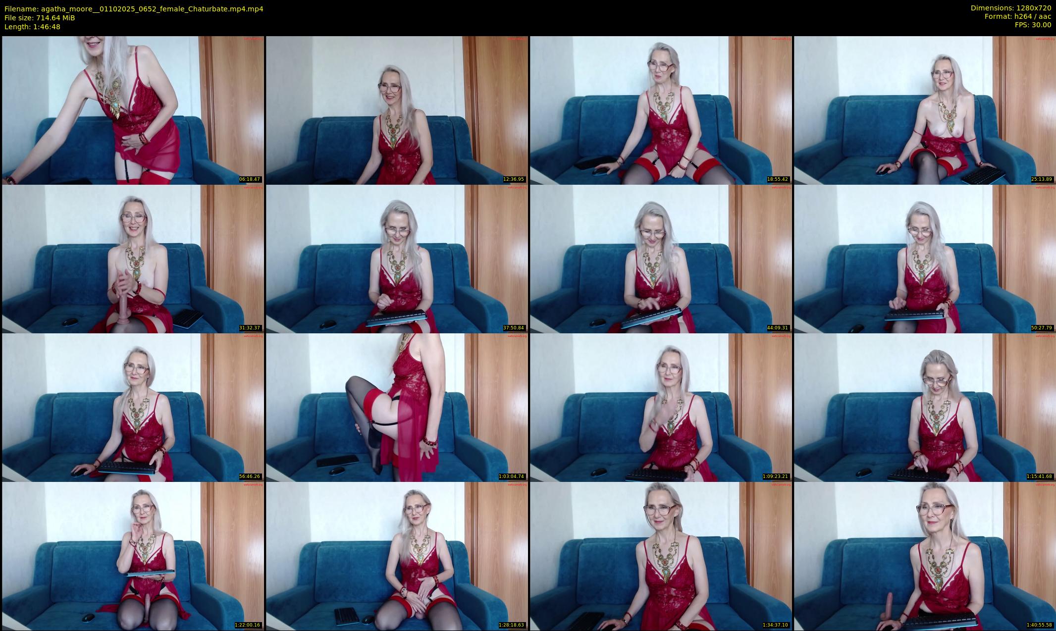 agatha_moore_ — 107 minute Chaturbate female cam show recording, 720p, Oct 1, 2025